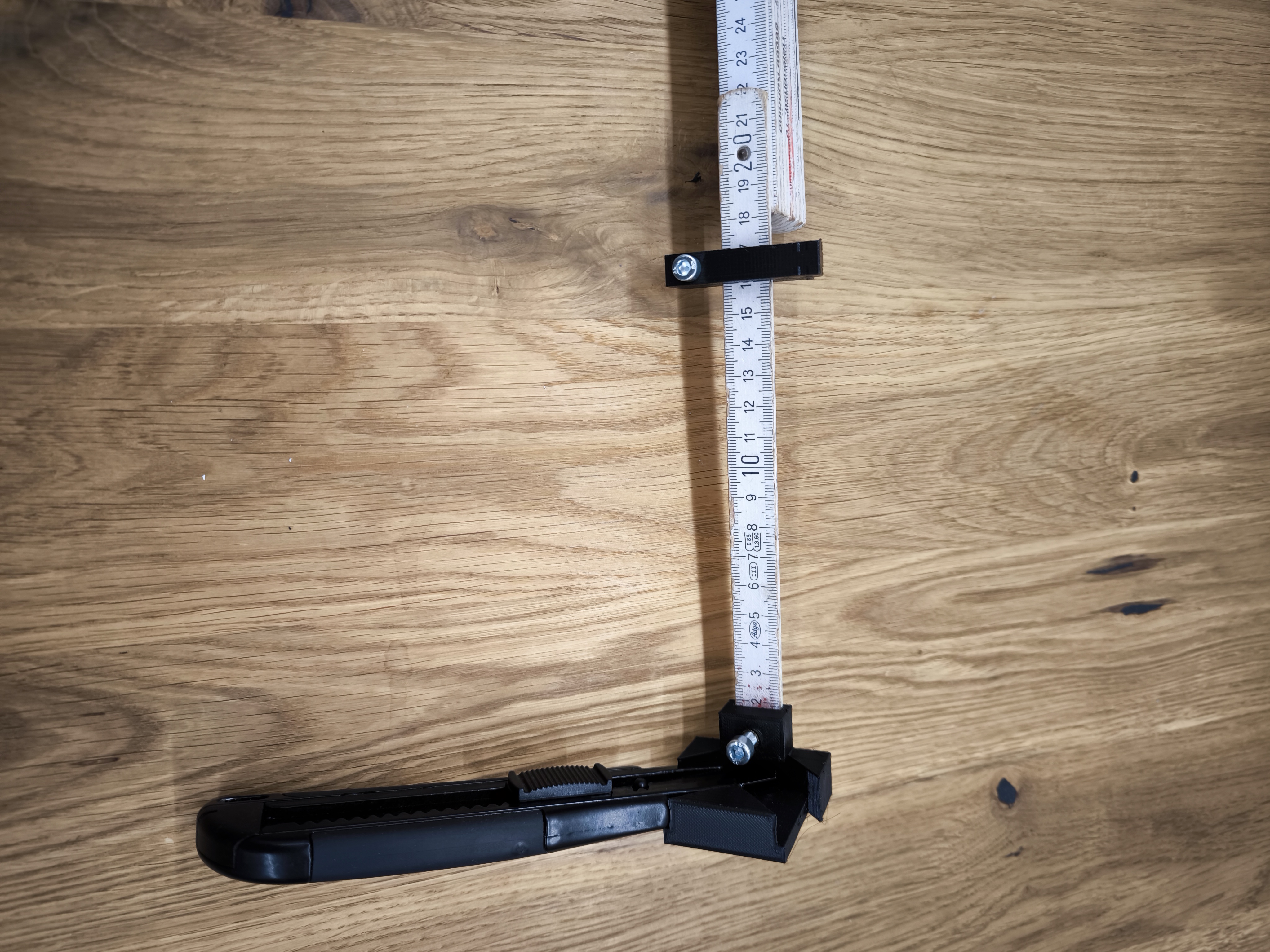 Anschlag und Cuttermesser Halter — miniatura 2