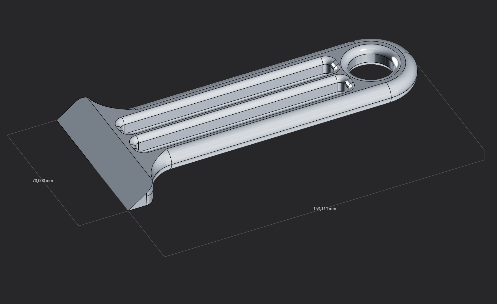 Miniatura 3 do modelo 3D Scraper V2 / Grattoir V2