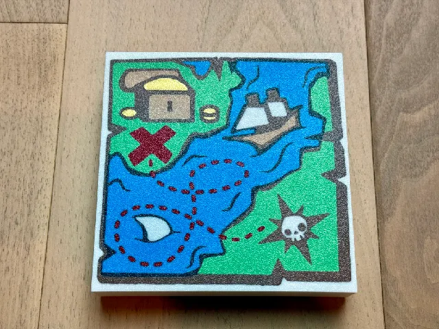 Lego Treasure Map Tile - 10x size (3068pb0906)