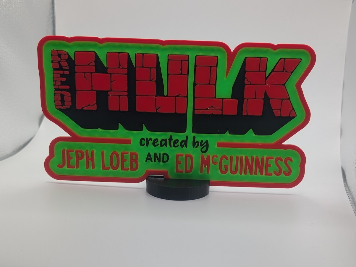 Miniatura 2 do modelo 3D Red Hulk - Created By...