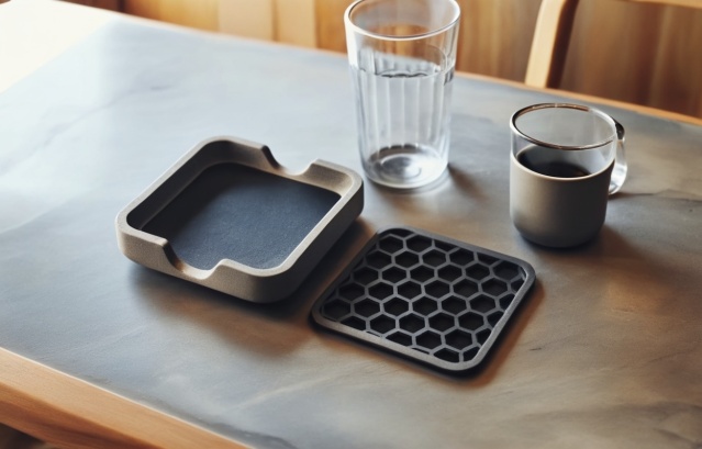 Modern Minimalistic Designed Quadratic Cup Coaster
