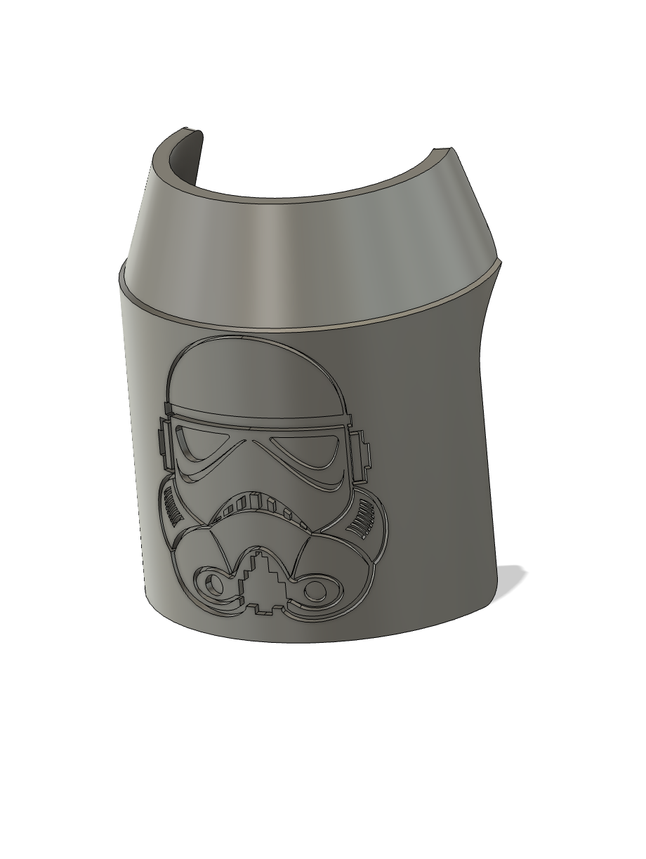 Stormtrooper lamp cover
