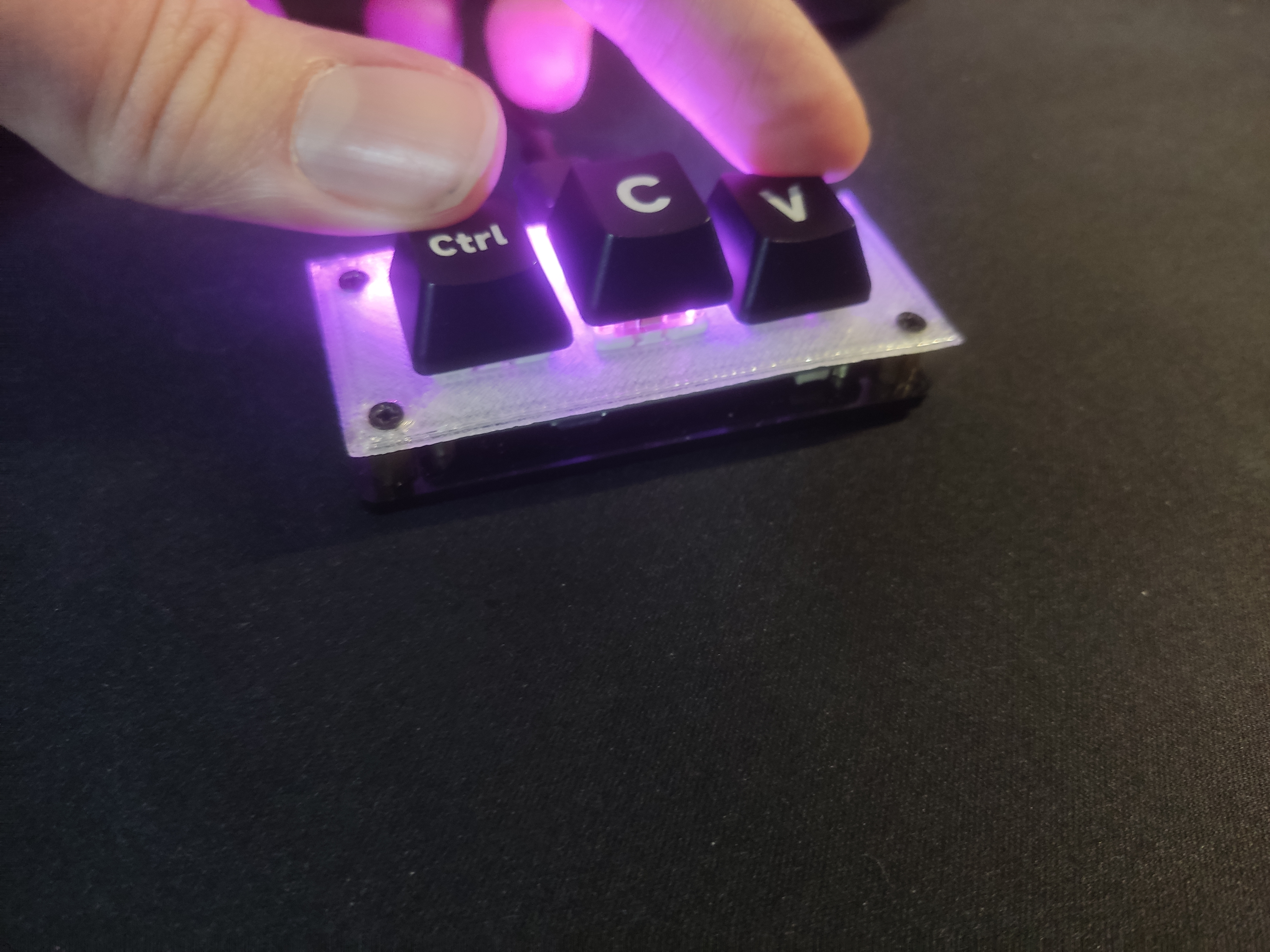 Faceplate for Waveshare Macrokeyboard