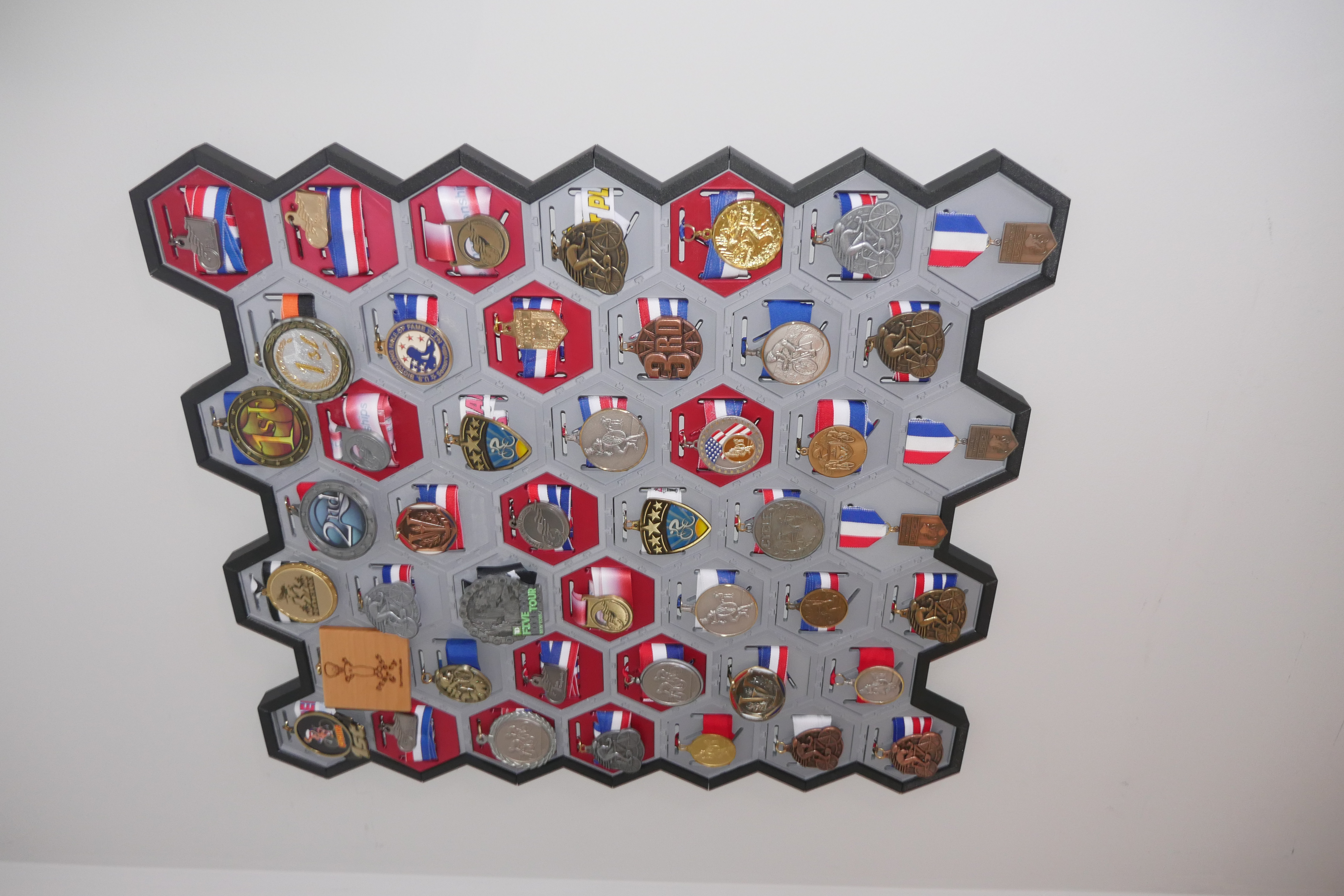 Medals Wall Display V2 (Updated with Frames)