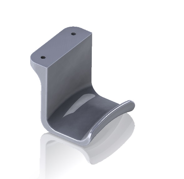 Miniatura 5 do modelo 3D Headphone holder