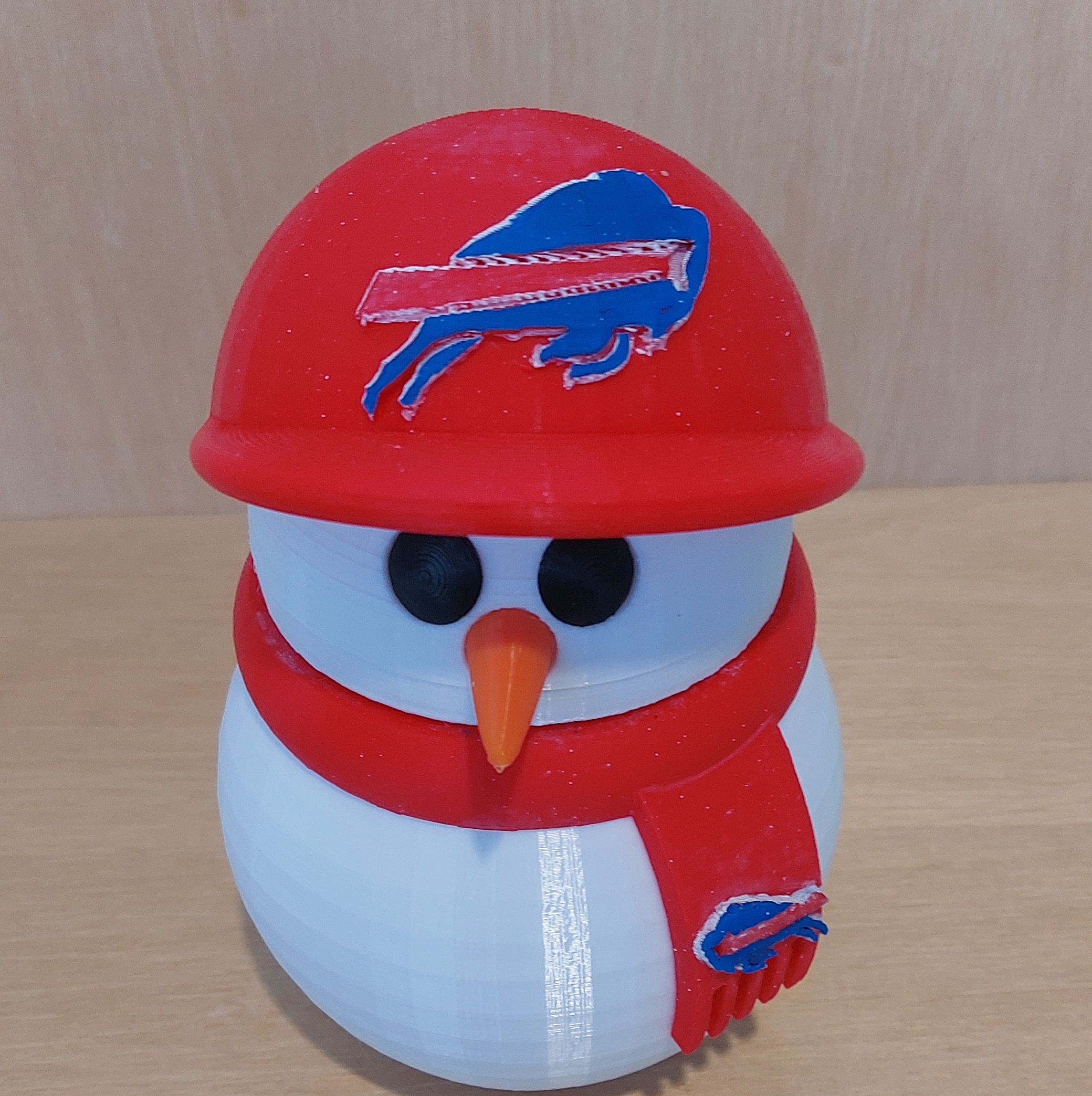 Bills snowman candy dish