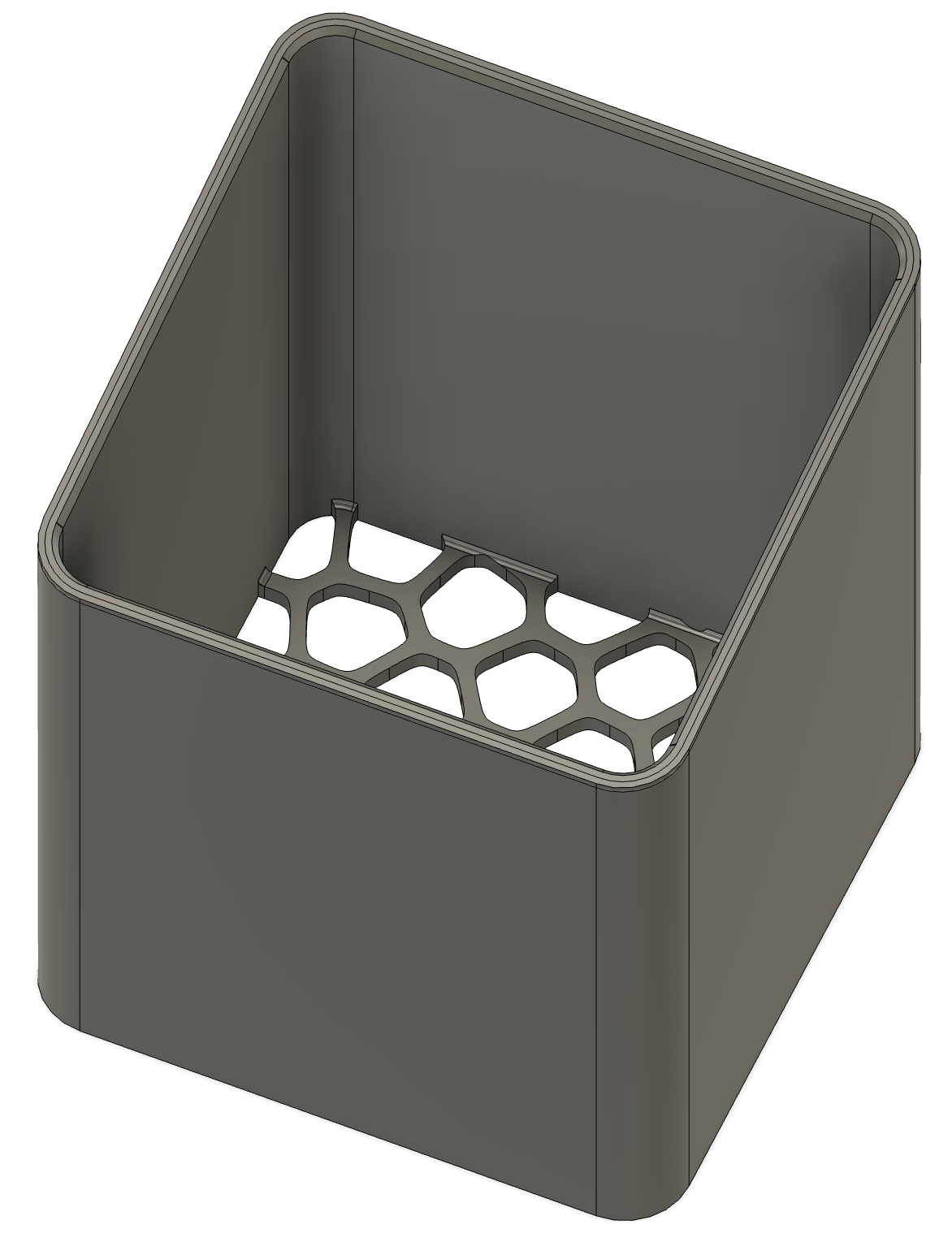 Kitchen Utensil Container - Voronoi