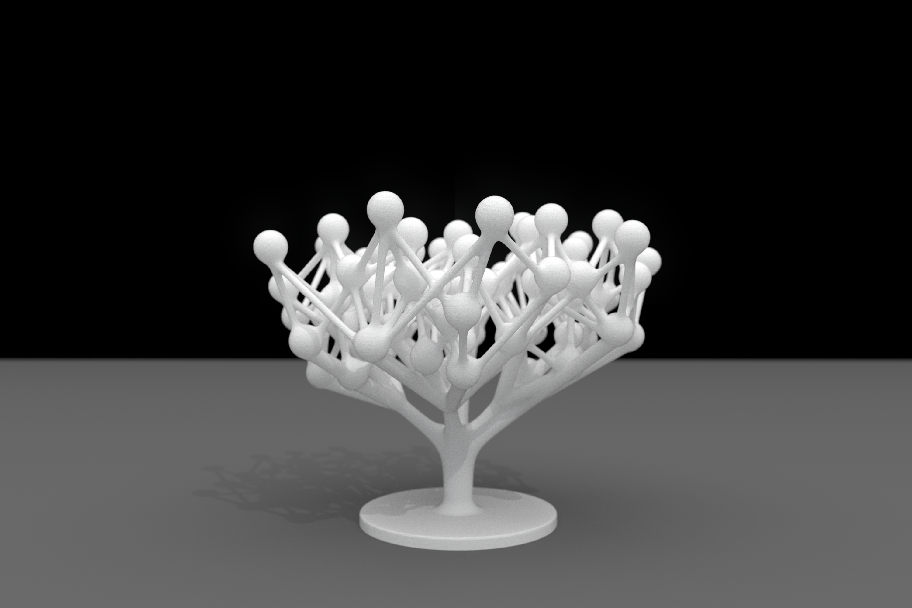 Miniatura 2 do modelo 3D Neural Network Decor (Wide)