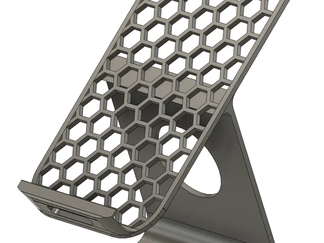 Phone Stand - Voronoi