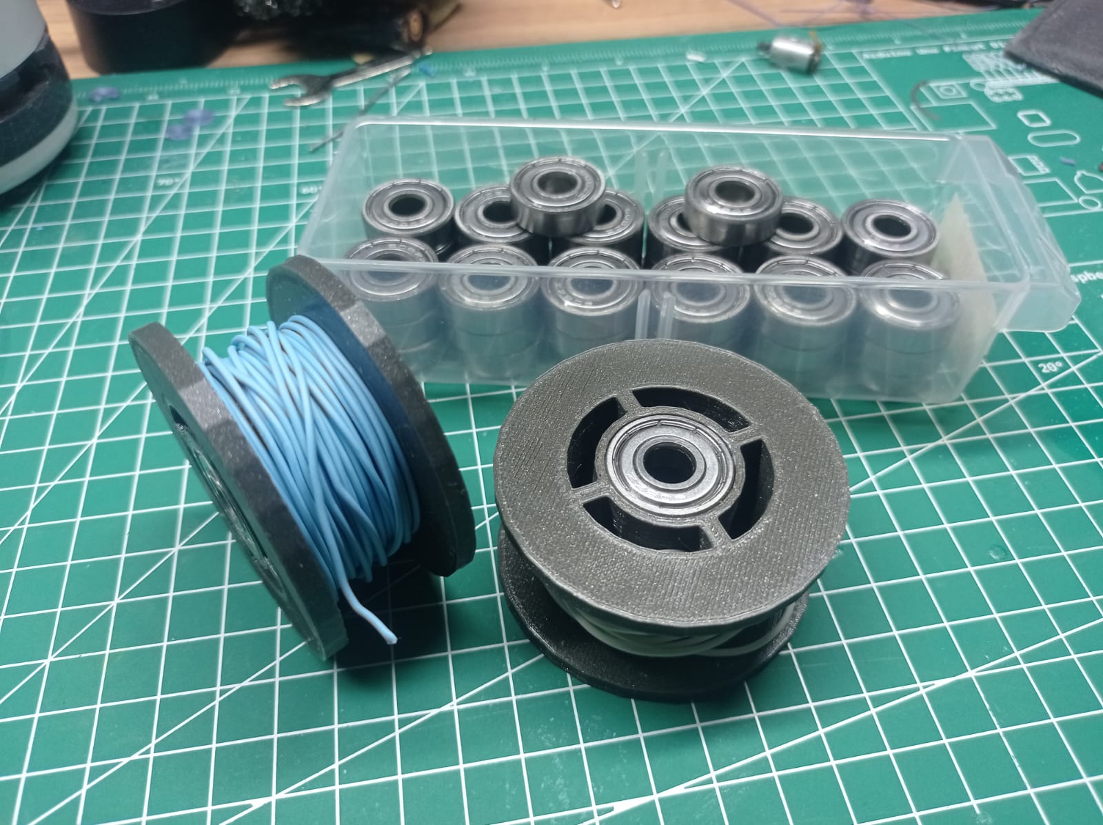 Cable Reel for copper wire. (wire organizer)(wire spool)