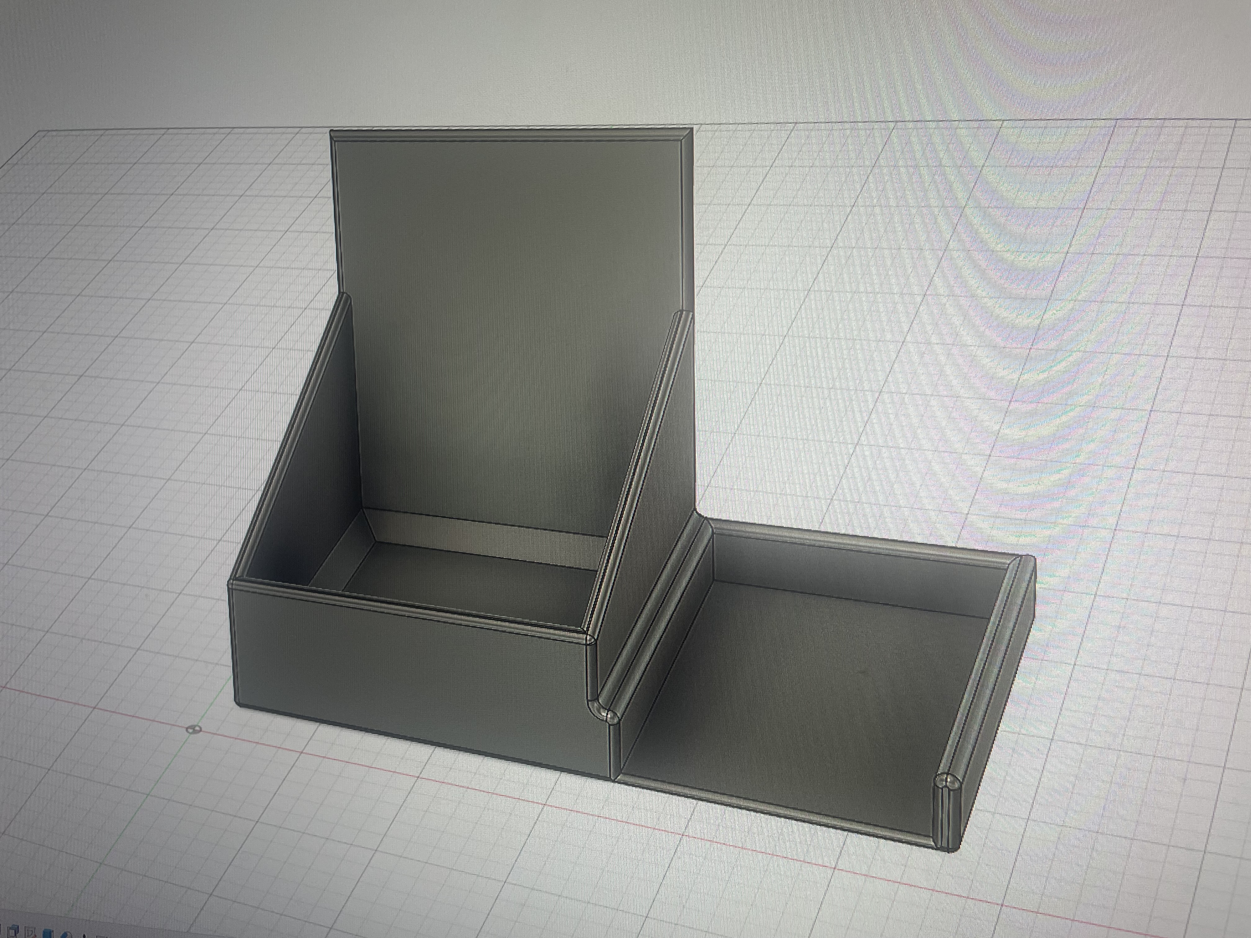 Smaller Isopropyl Alcohol holder and shelf (honeycomb)