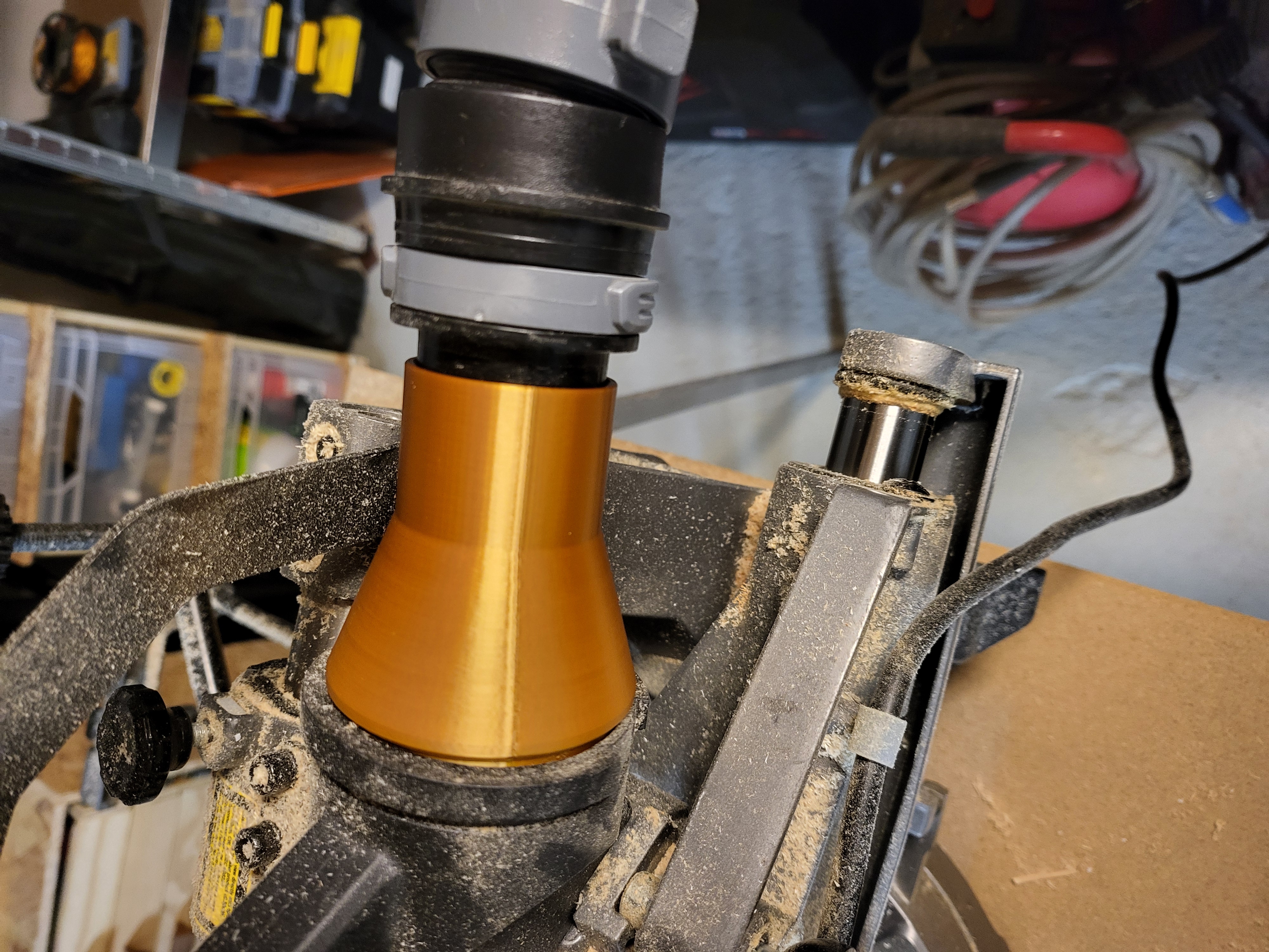 56mm OD to 35mm ID Dust Collection Reducer | Hikoki C 8FSHG