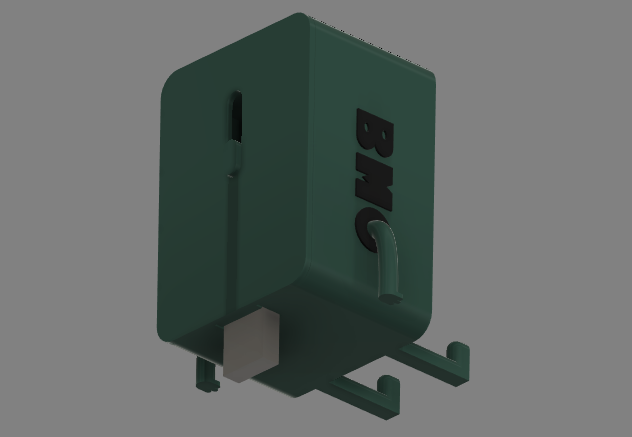 Miniatura 2 do modelo 3D BMO Pendrive case