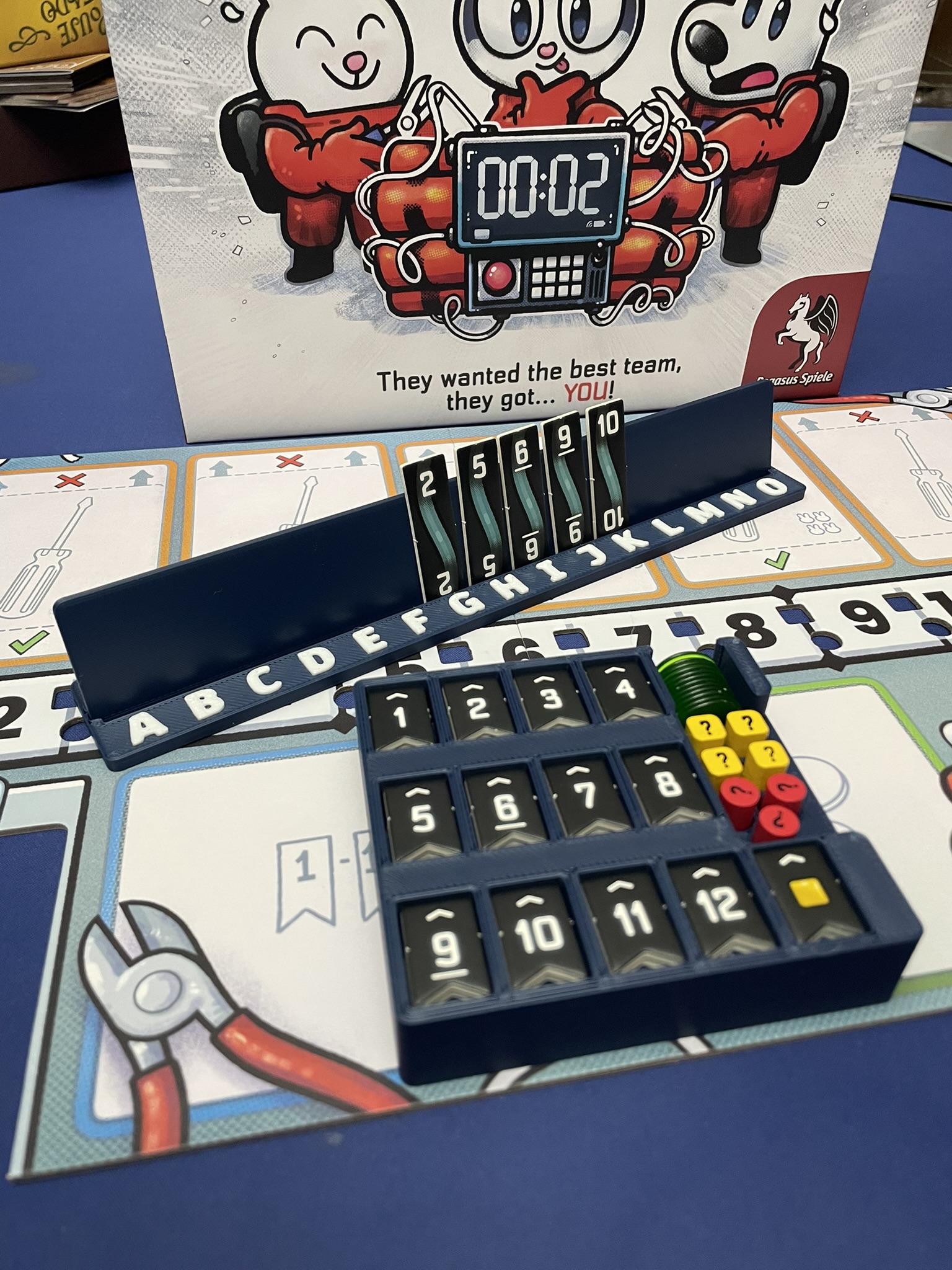 Bomb Busters Insert, Organizer, and Drop-In Replacement Upgraded Wire Stands