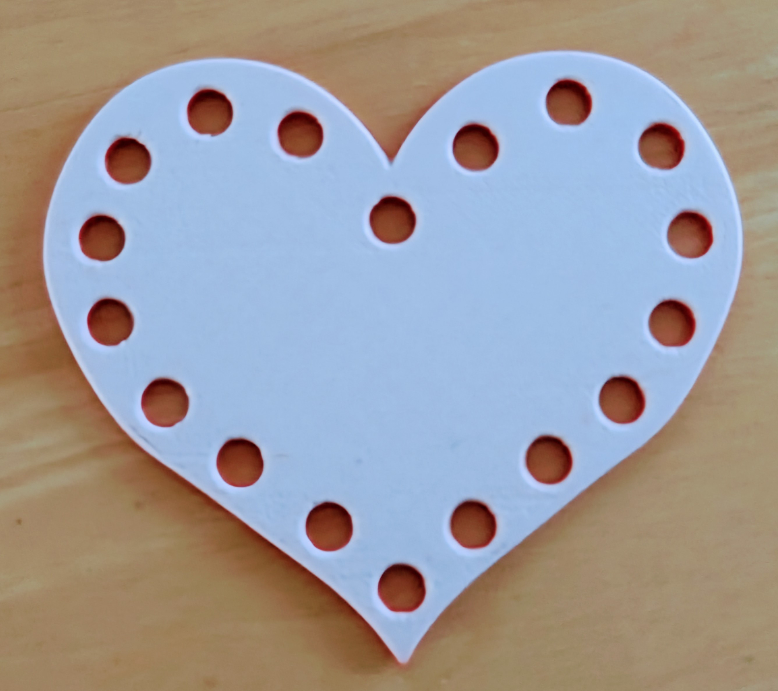Valentine's day Heart Shaped Floss Organizer