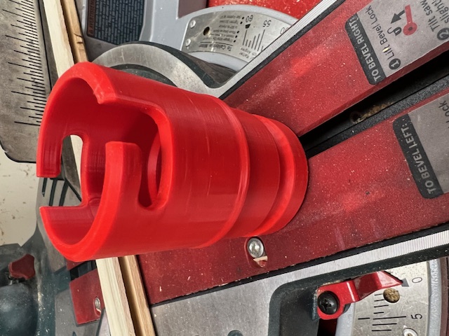 CAMLOCK Adaptor for Bosch CM10GD Miter Saw 3D model thumbnail