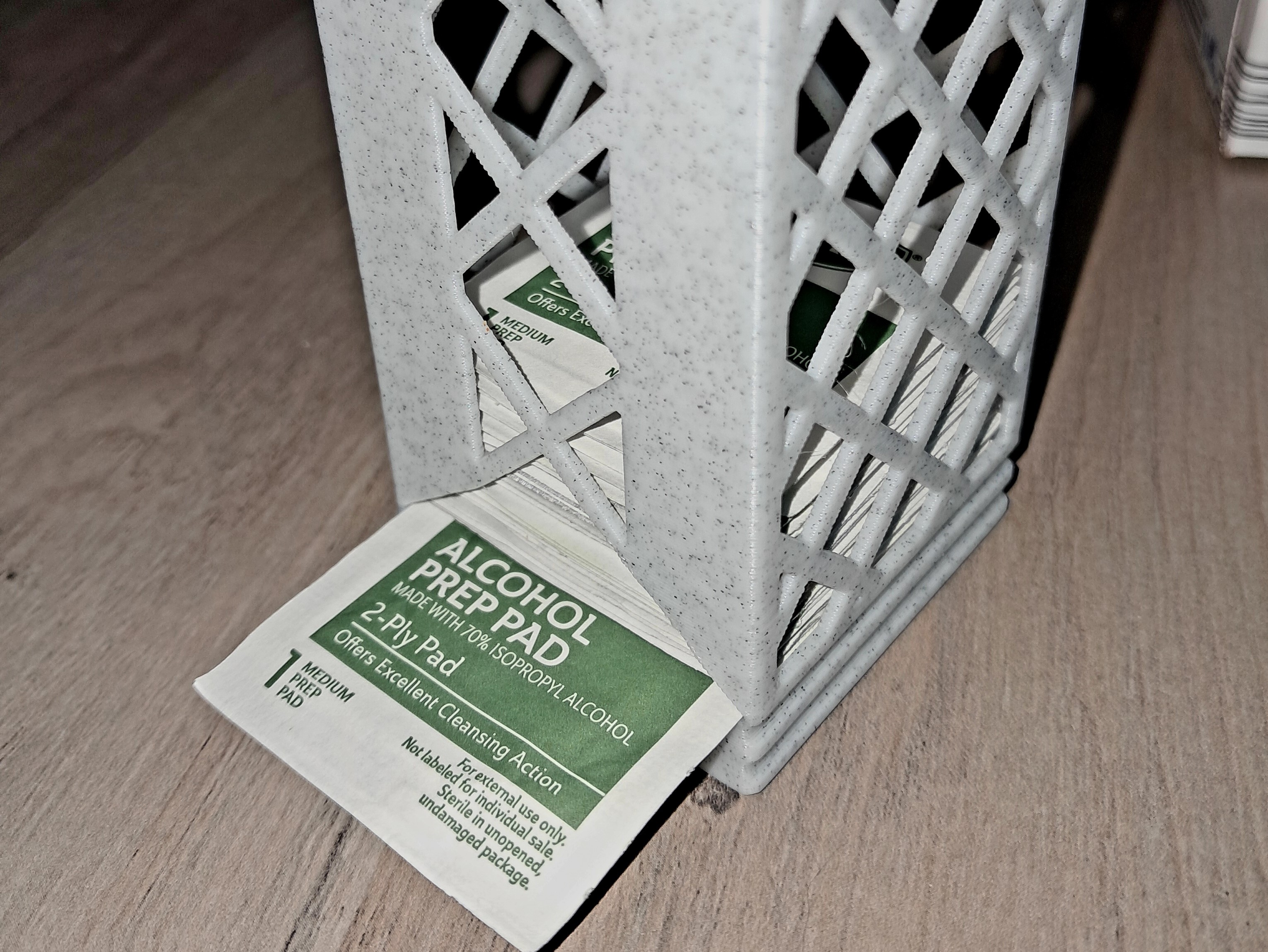 Curad Alchohol Prep Pad dispenser