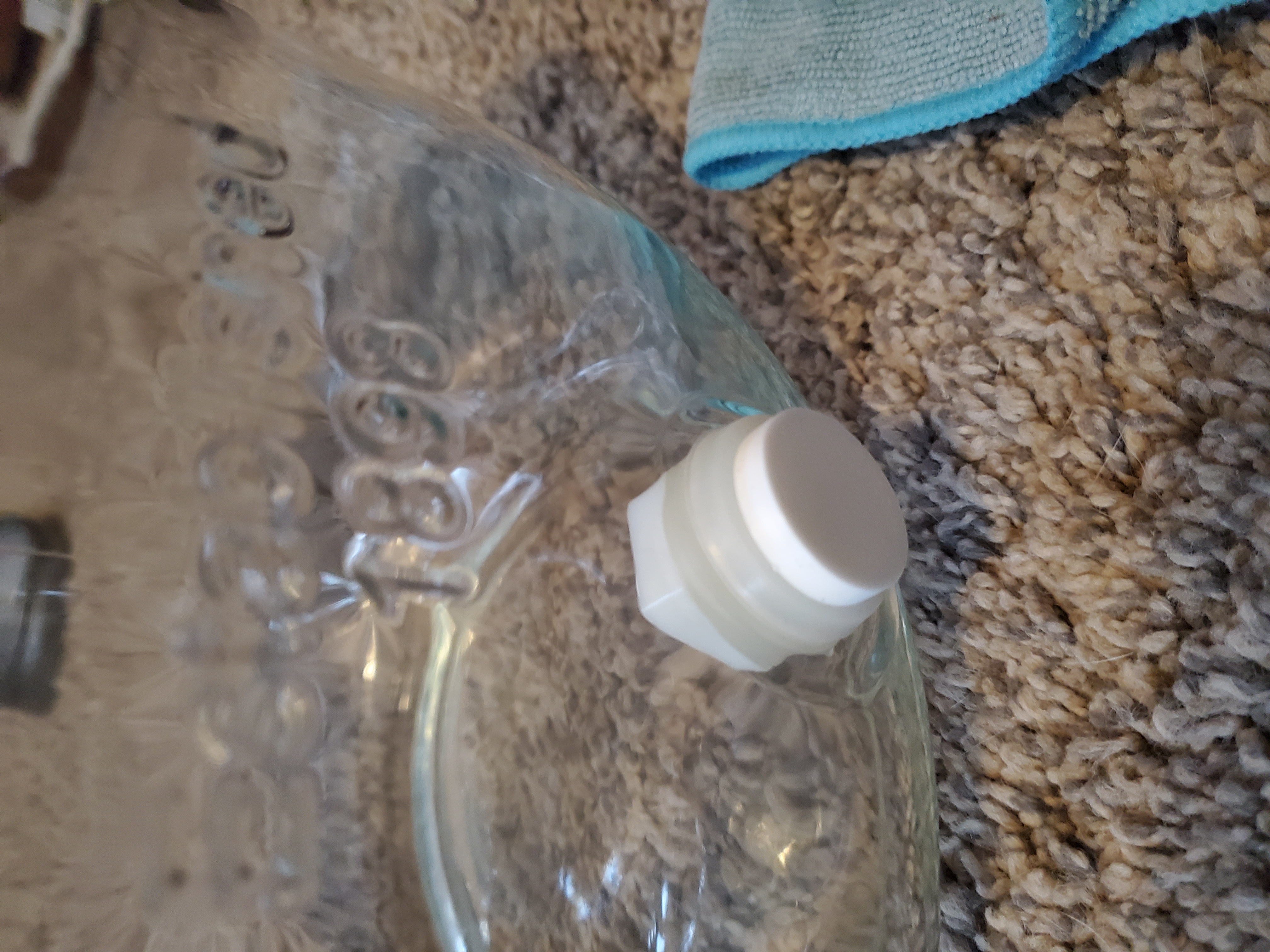 Plug for Yorkshire jug to replace spout using original hardware