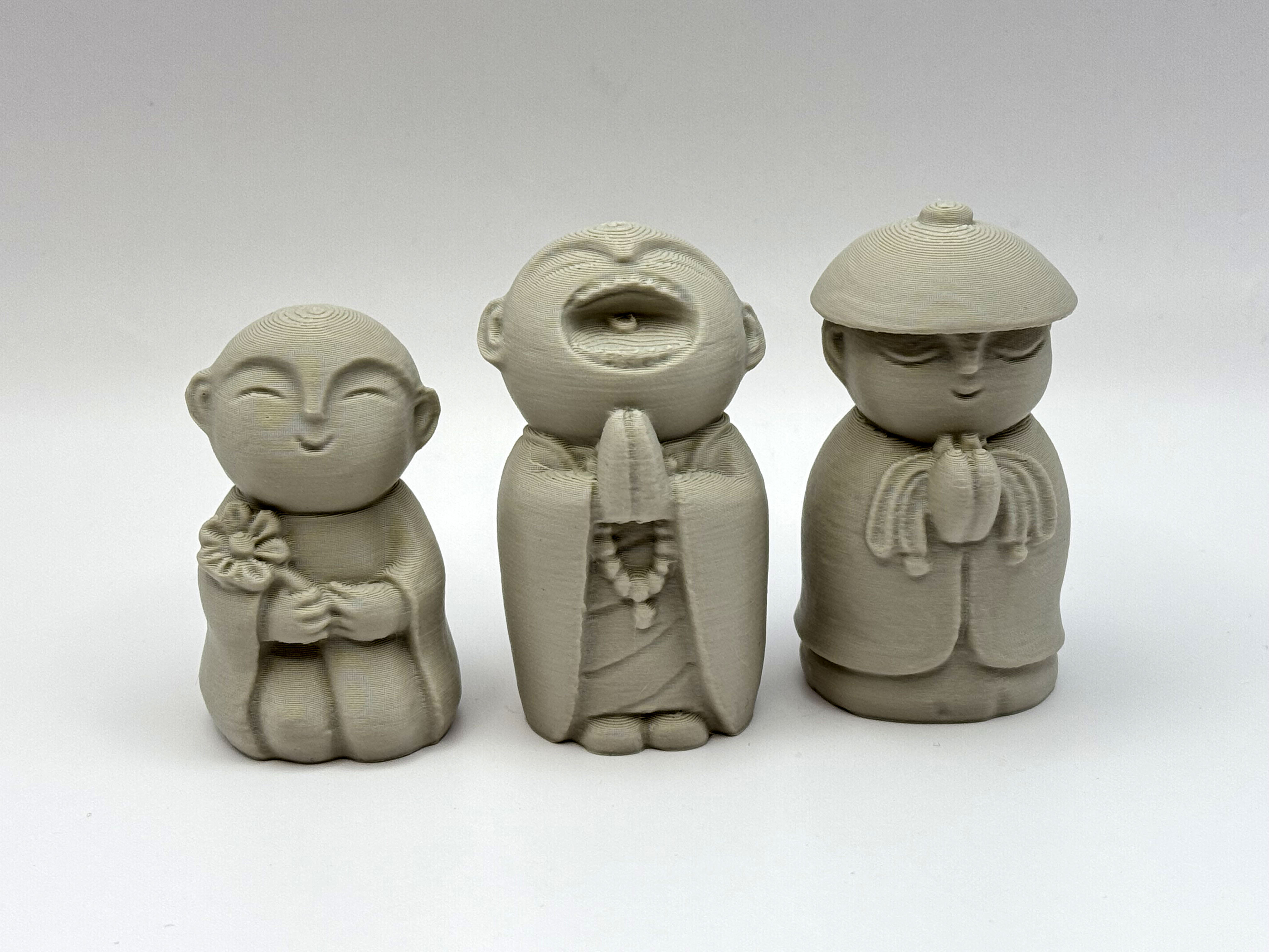 Trio of Monks