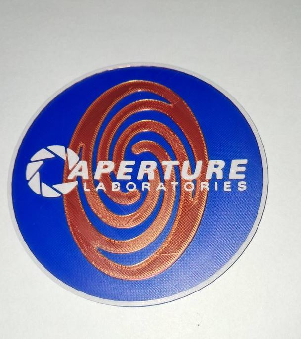 PORTAL 2 APERTURE SCIENCE COASTER