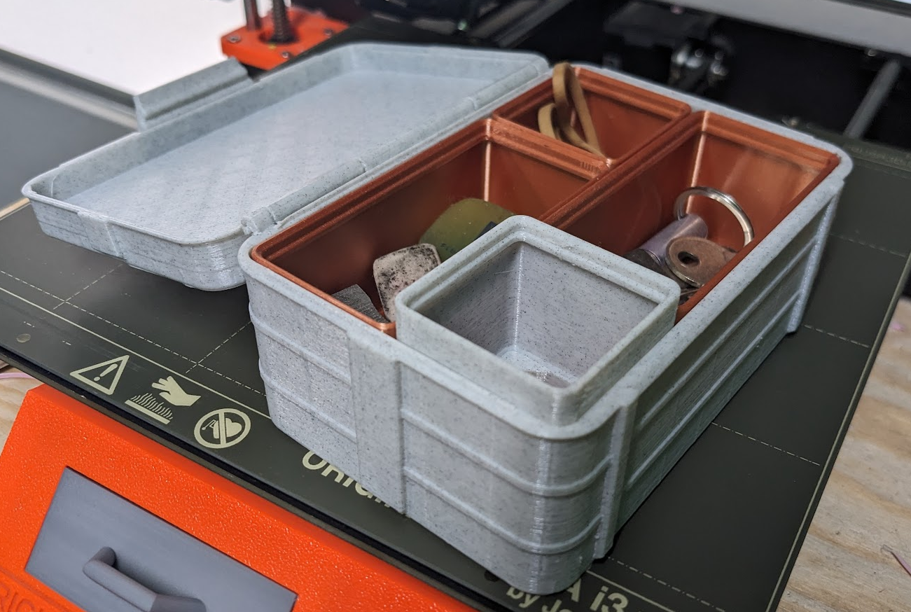 3x2 Gridfinity case (7 units tall)