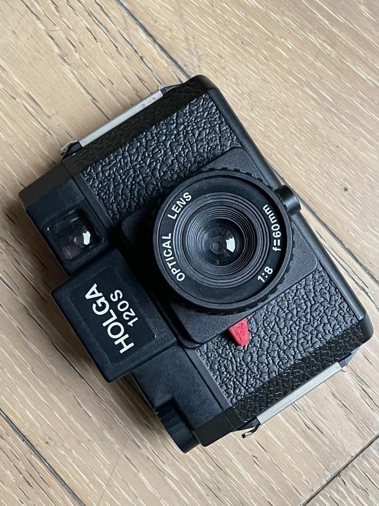 Holga 120 Camera shutter button