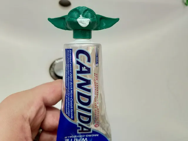 Candida Yoda Toothpaste vomit head adapter