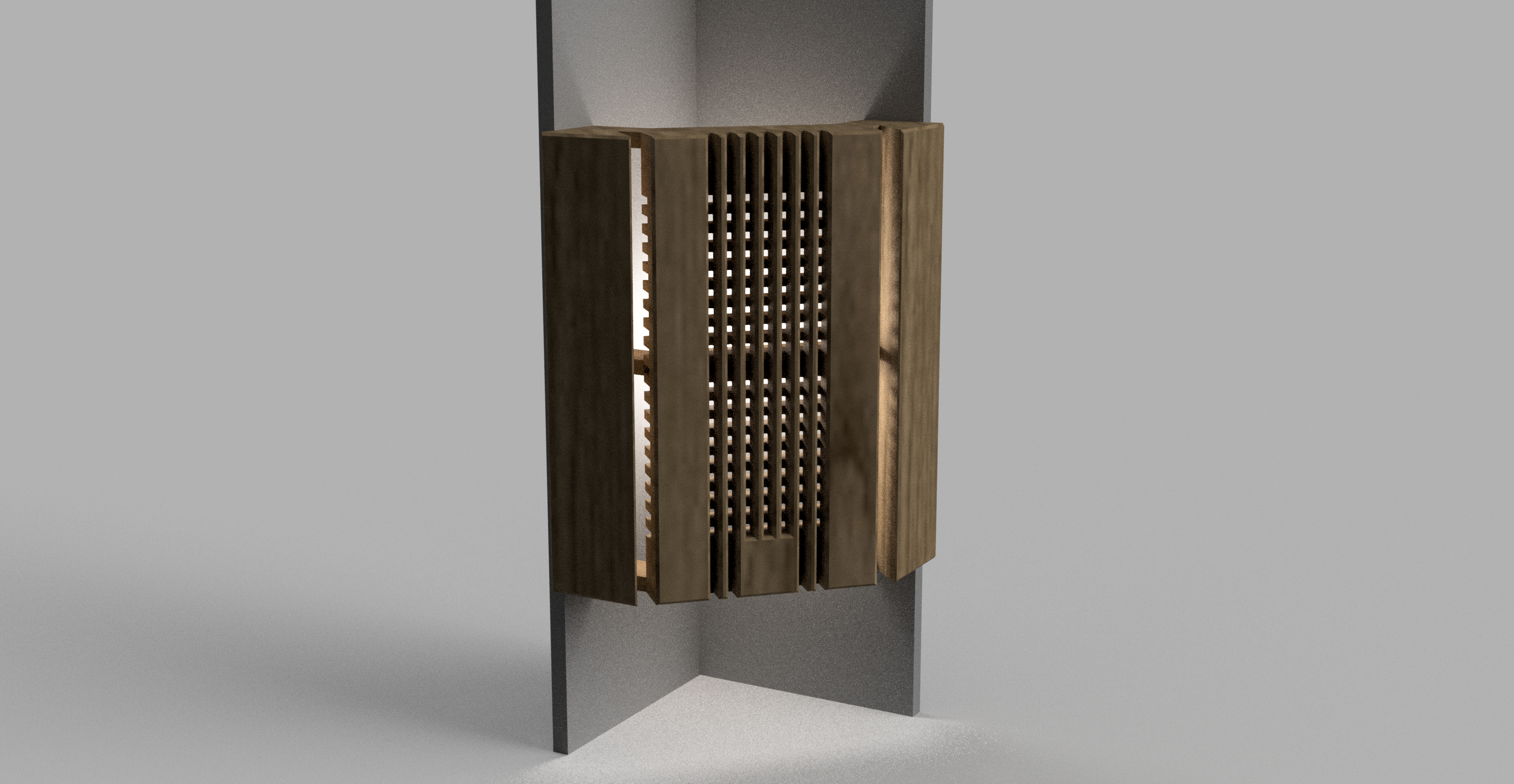 Beautiful Corner Lamp Shade