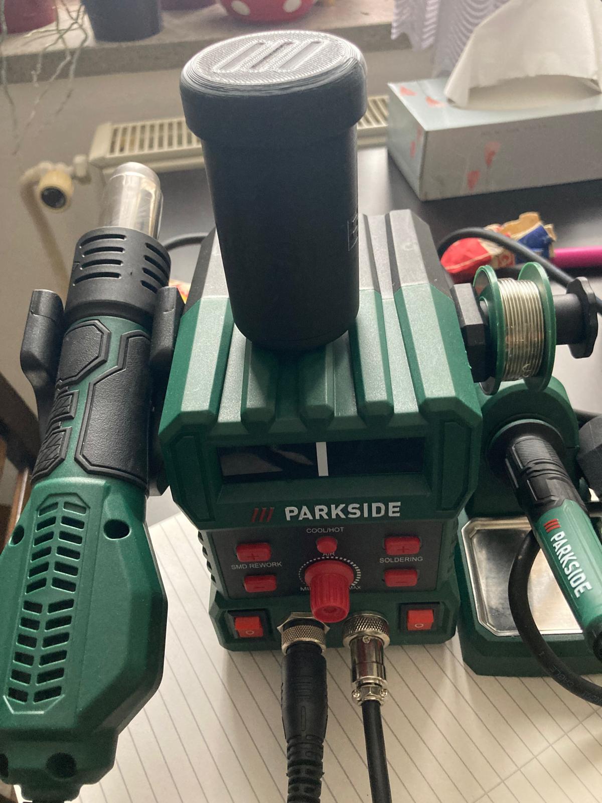 Lidl PARKSIDE hot air and soldering station attachment case