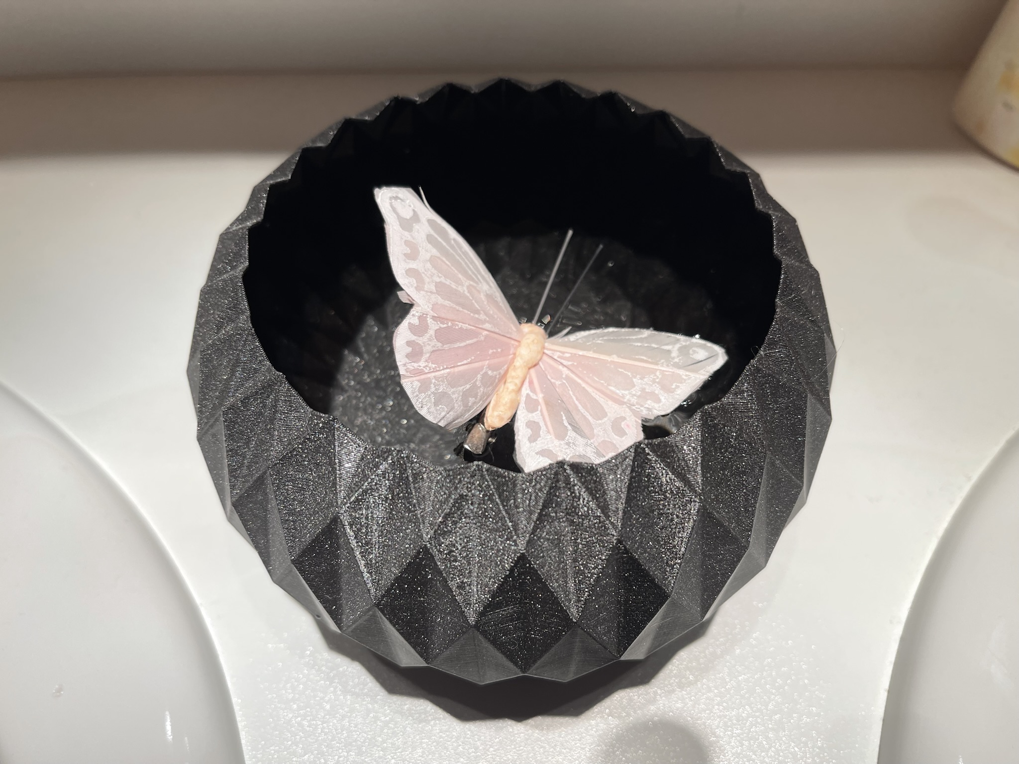 Tinkercad Course Diamond Vase by Cat3D Download free STL model