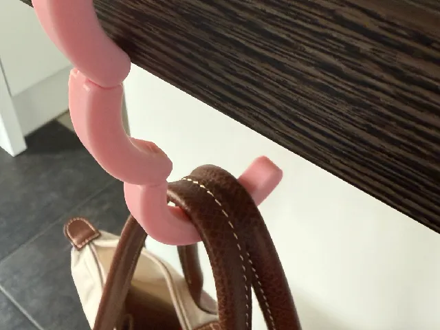 Bag hanger for table (top) - UPGRADE