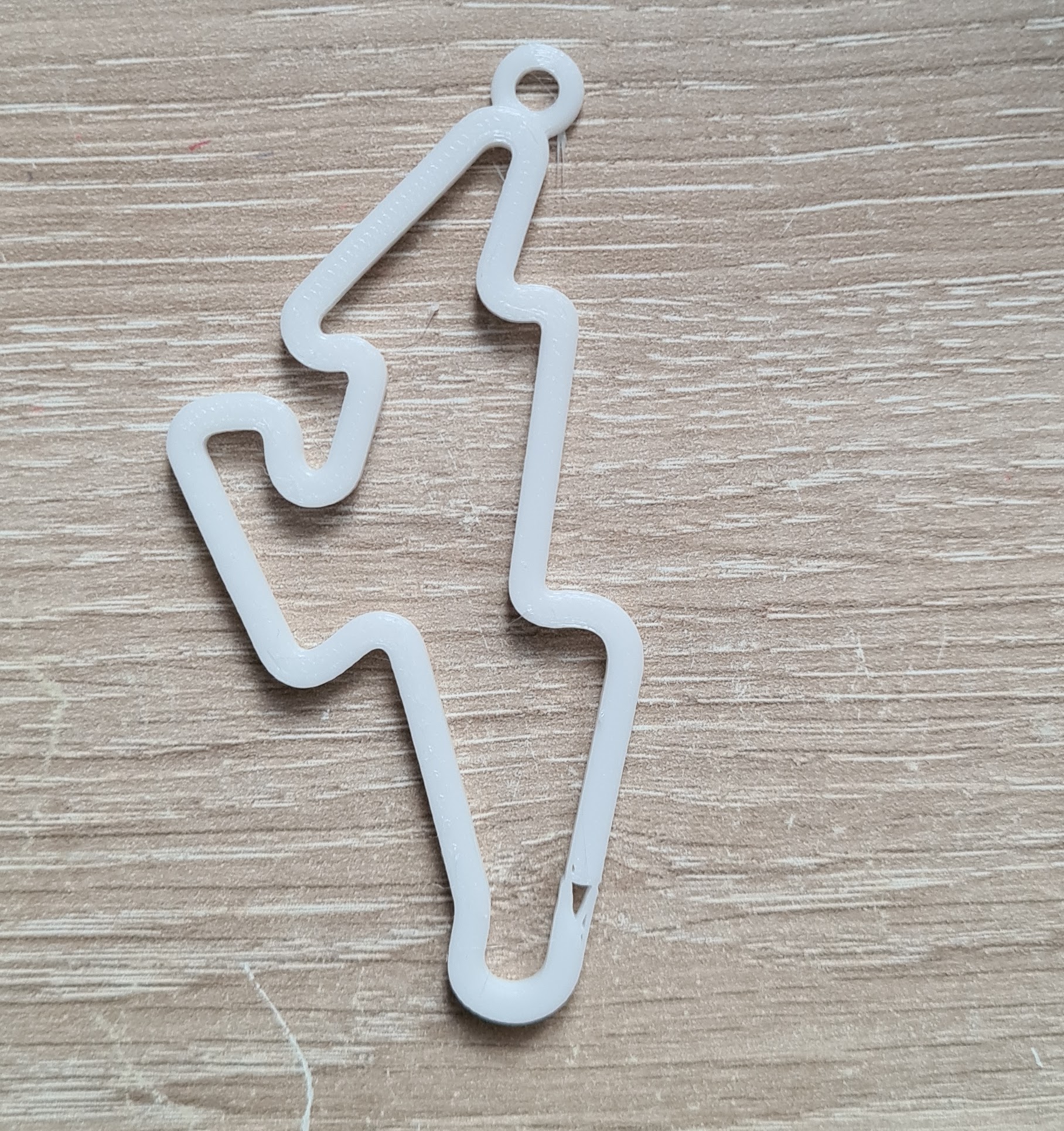 key ring in the shape of Czechia - Automotodrom Brno Circuit