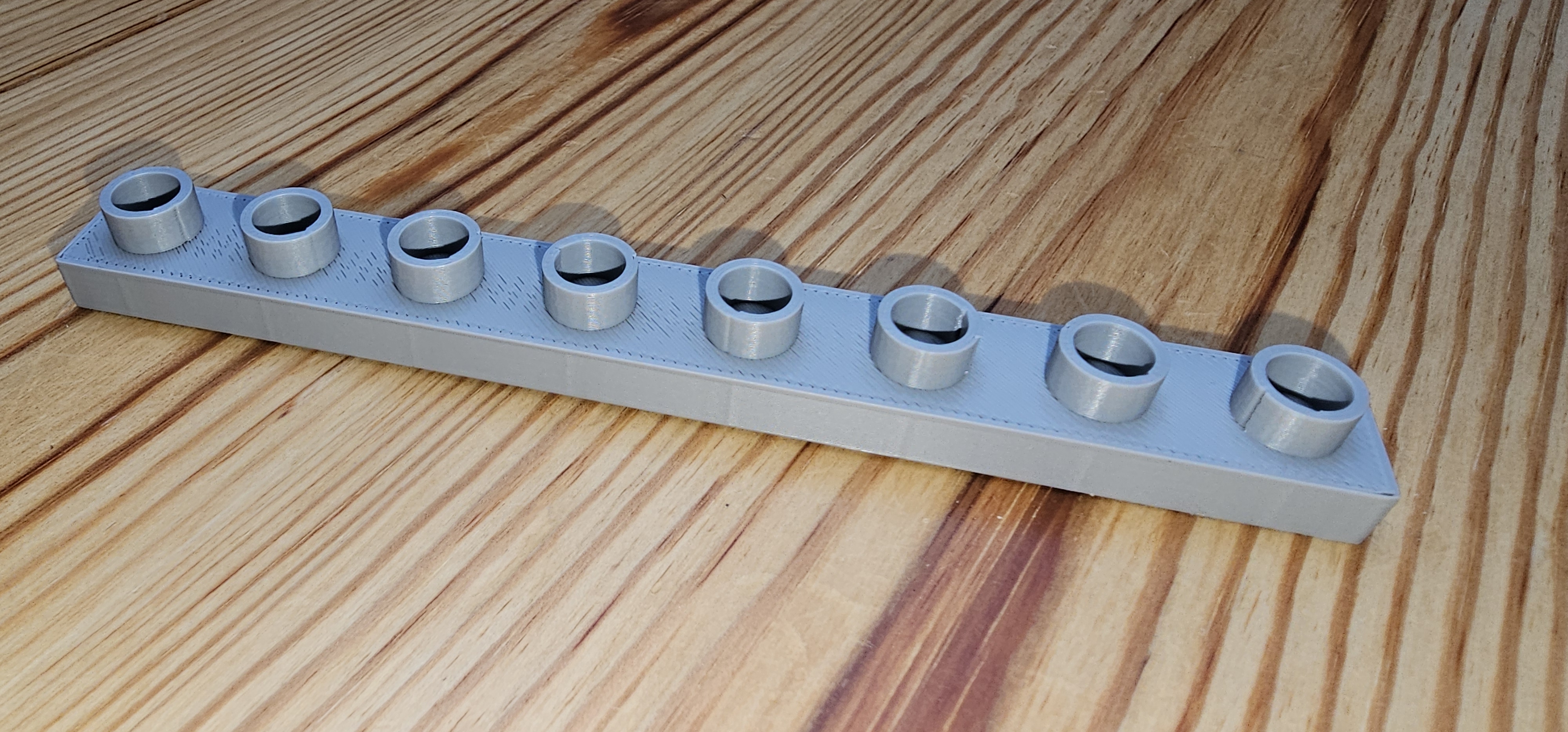 Lego Duplo kompatibler Stein 8 x 1 x 1/3 / Lego Duplo Compatible Brick 8 x 1 x 1/3