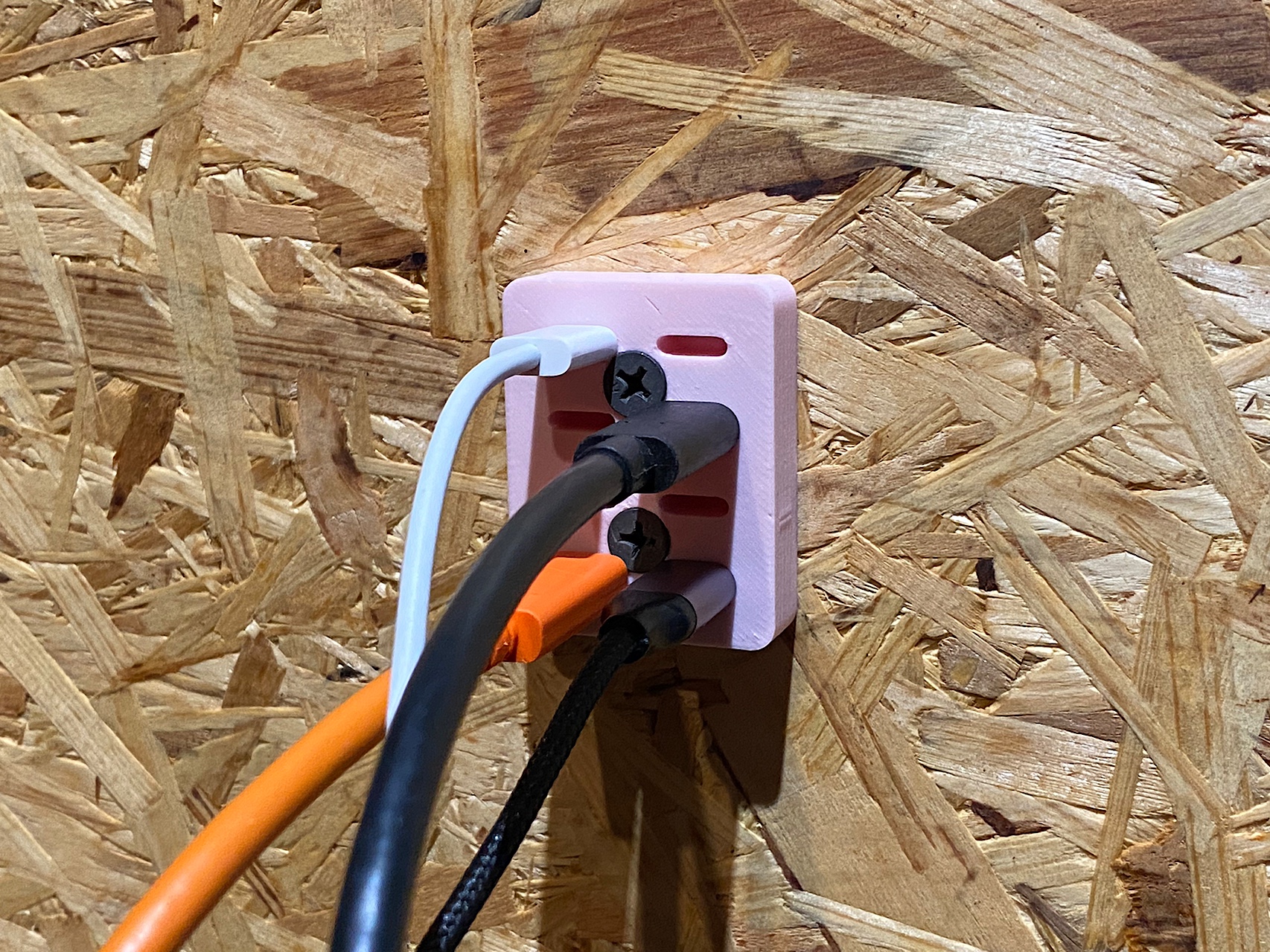 parametric USB C wall mount