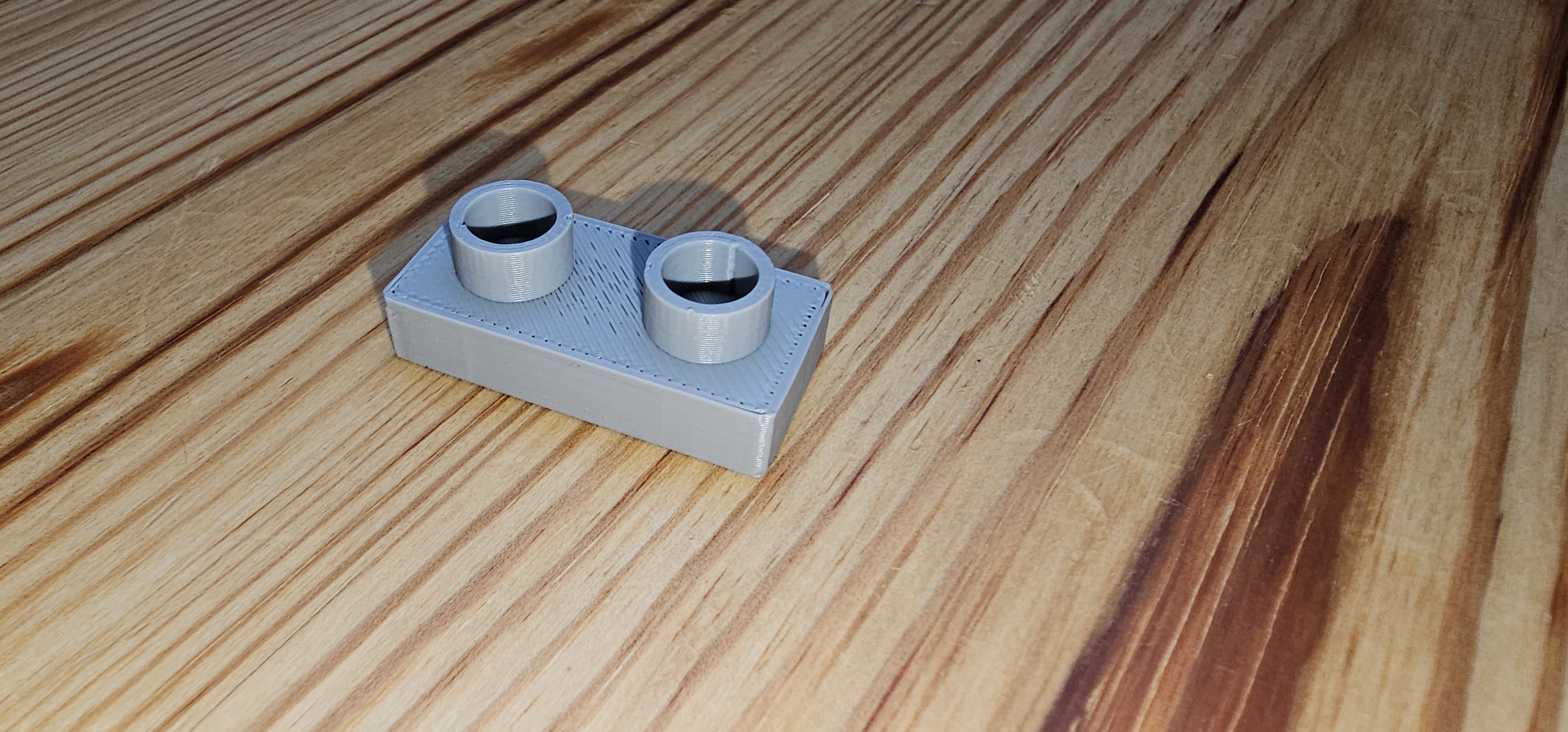 Lego Duplo kompatibler Stein 1 x 2 x 1/3 / Lego Duplo Compatible Brick 1 x 2 x 1/3