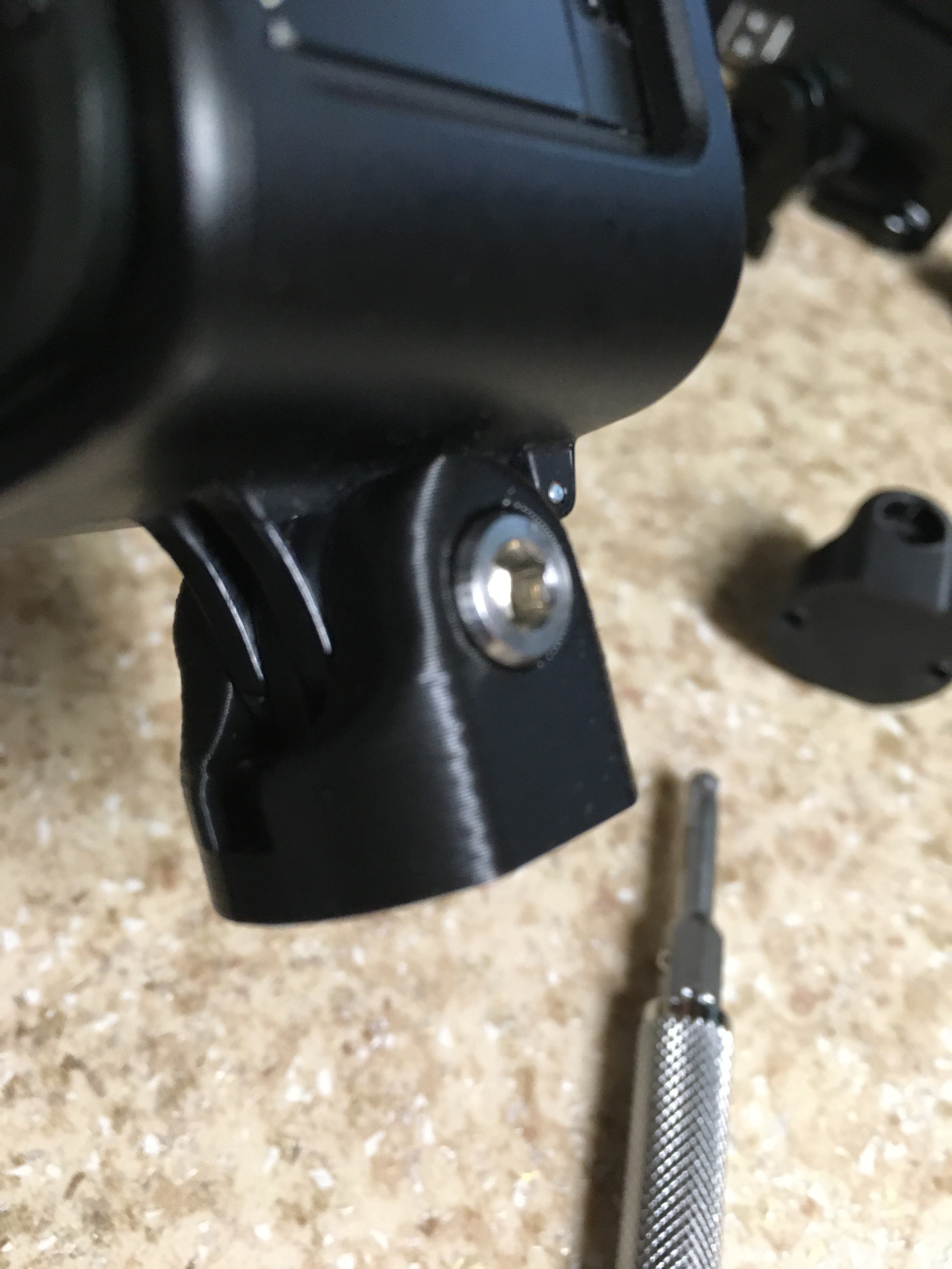 GoPro mount by Džino Download free STL model