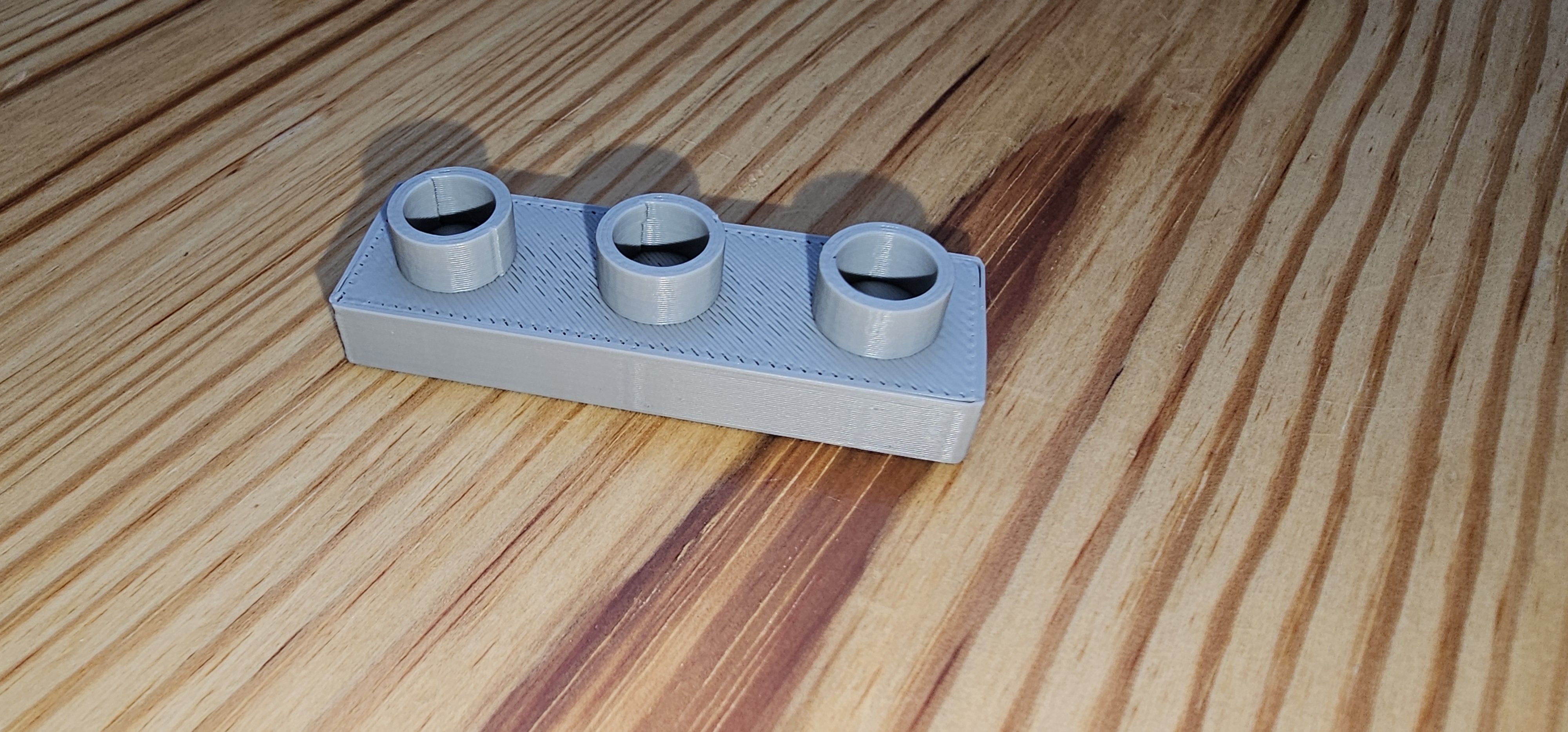 Lego Duplo kompatibler Stein 1 x 3 x 1/3 / Lego Duplo Compatible Brick 1 x 3 x 1/3