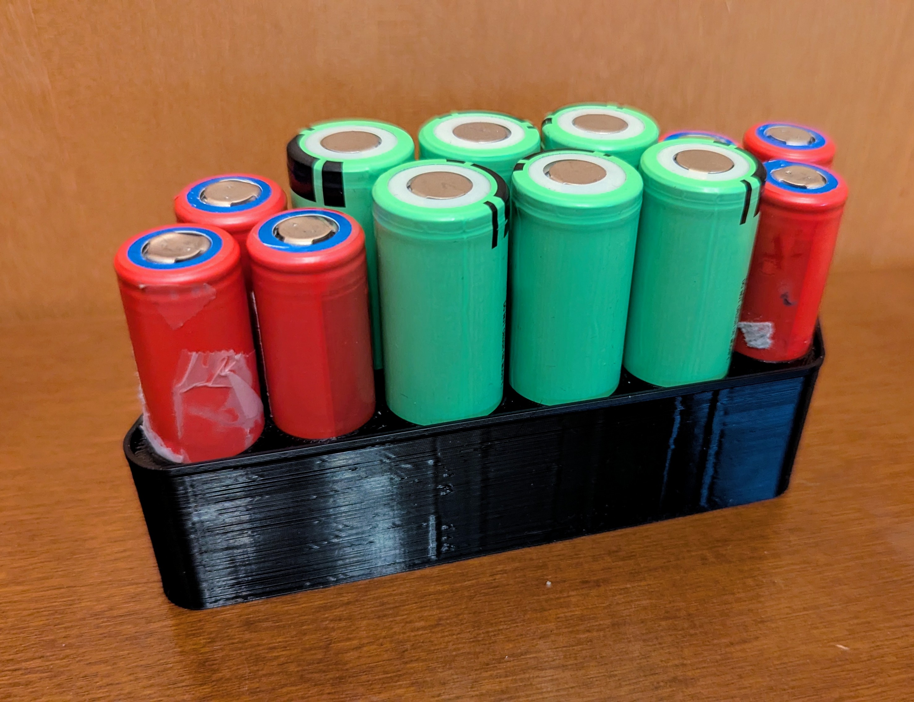 21700 & 18650 Battery Holder optimized packaging minimal size