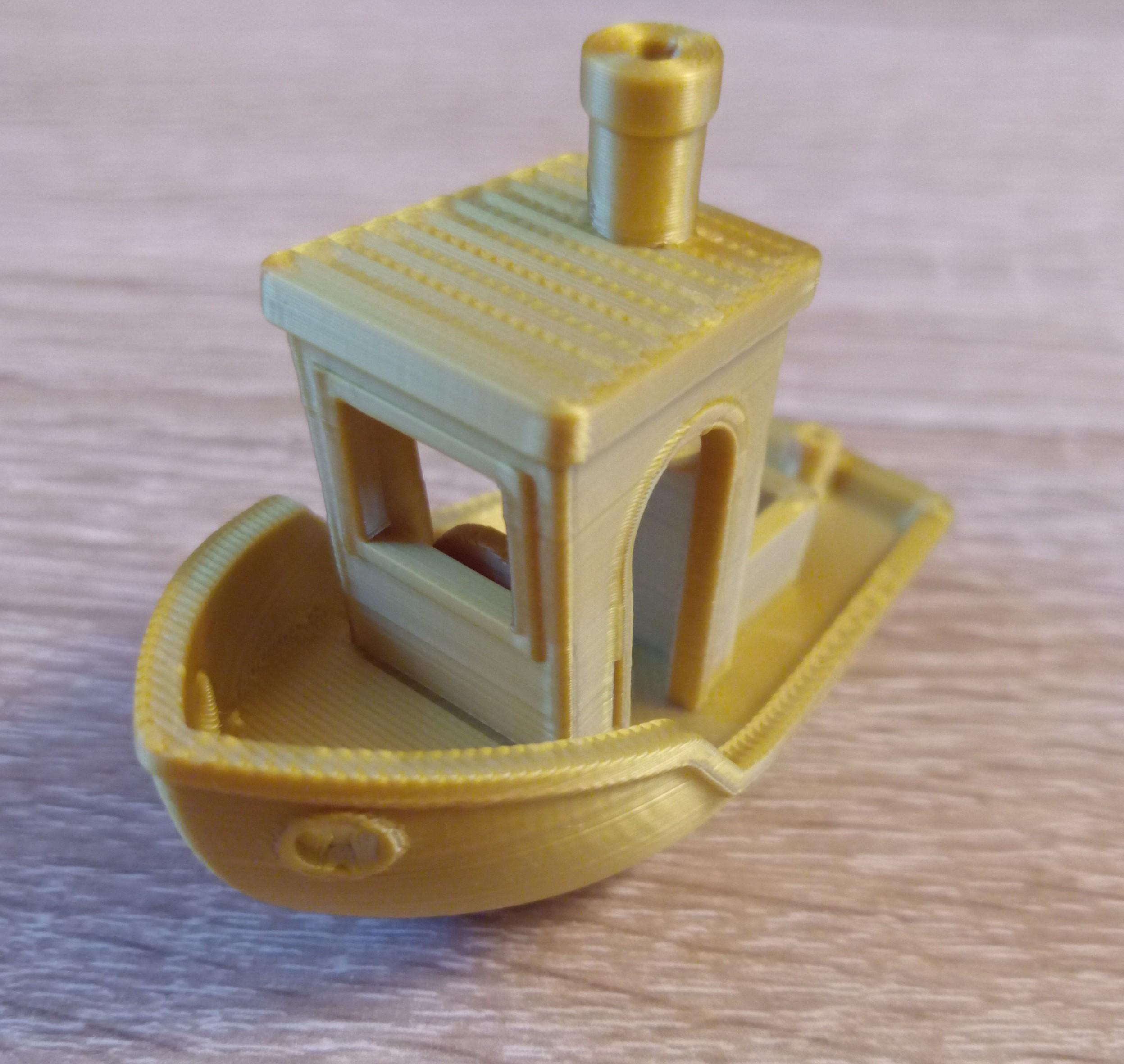 3D benchy - without inscriptions