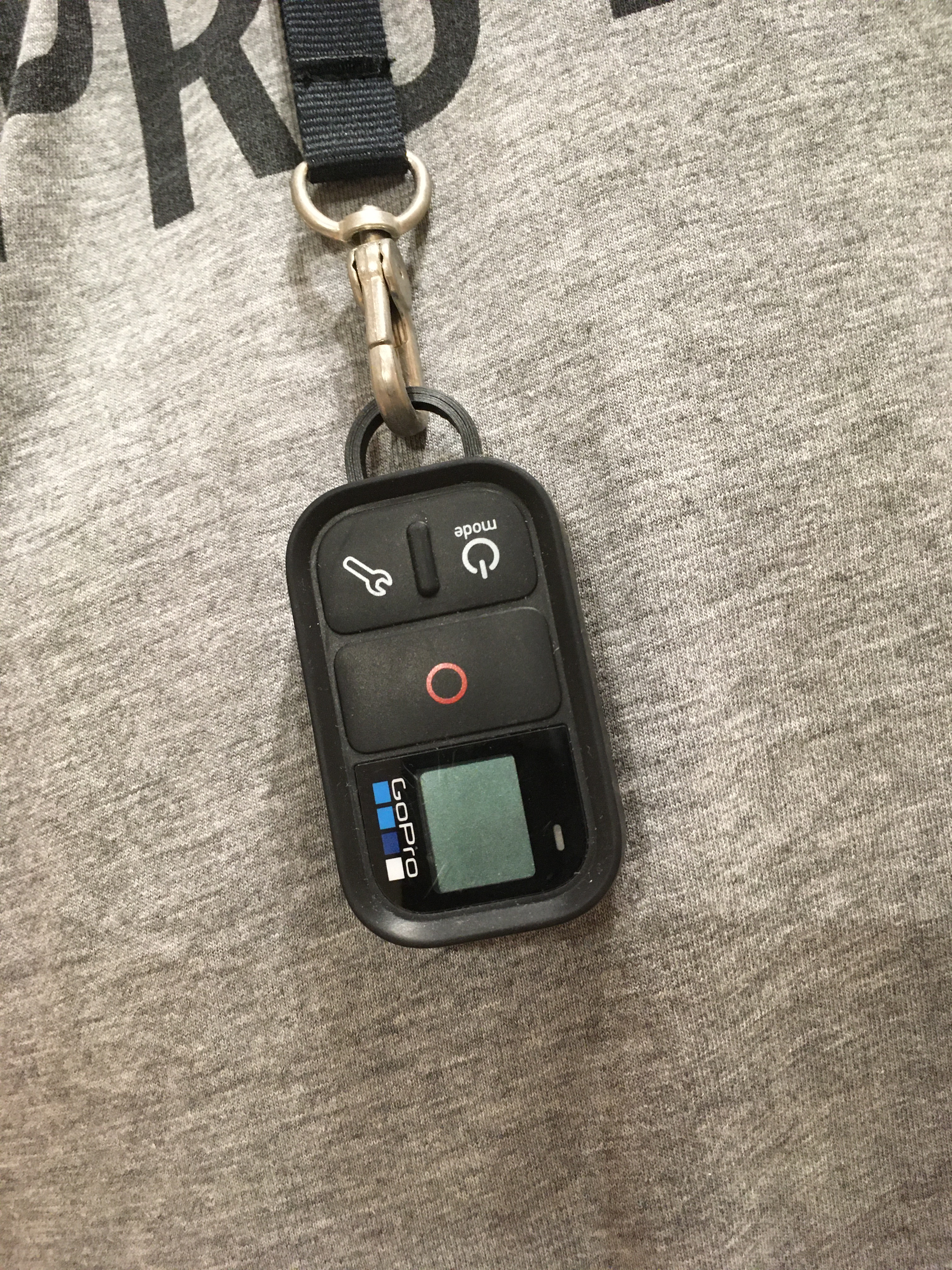 GoPro Wifi-remote connection on keys