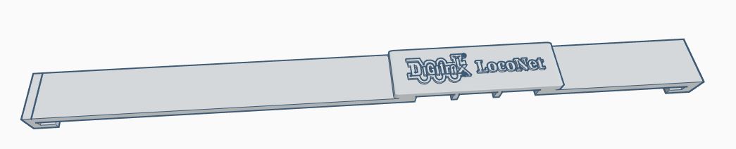 Digitrax DCS240 / DB220 Loconet Cable Clip
