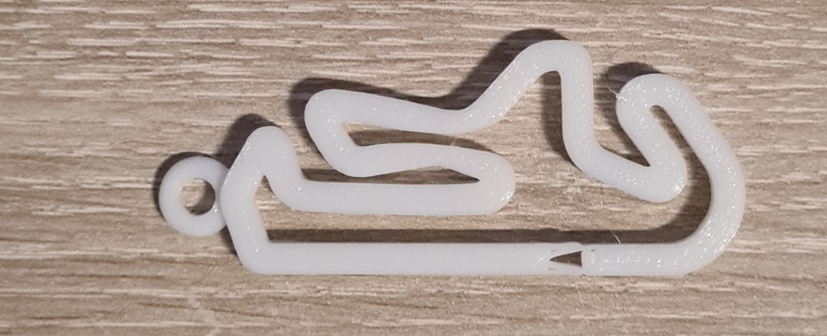 key ring in the shape of Portugal - Autódromo Internacional do Algarve Circuit