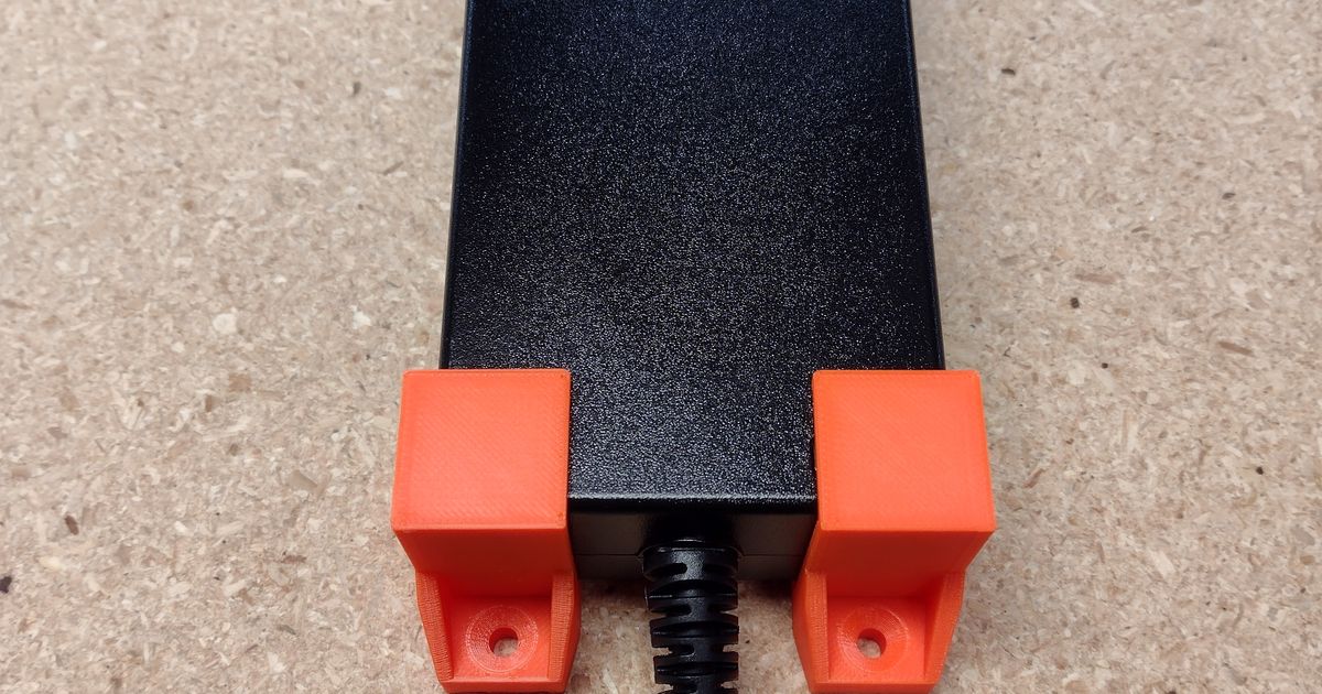Power adapter holder by JPMakesStuff Download free STL model
