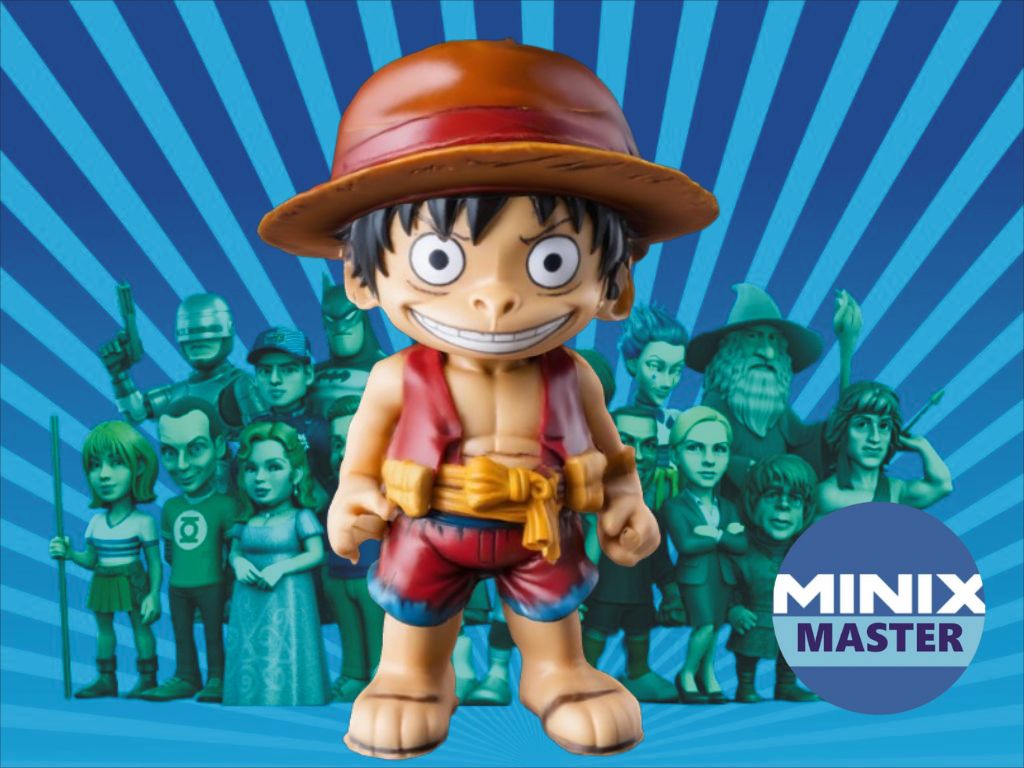 monkey d. luffy minix