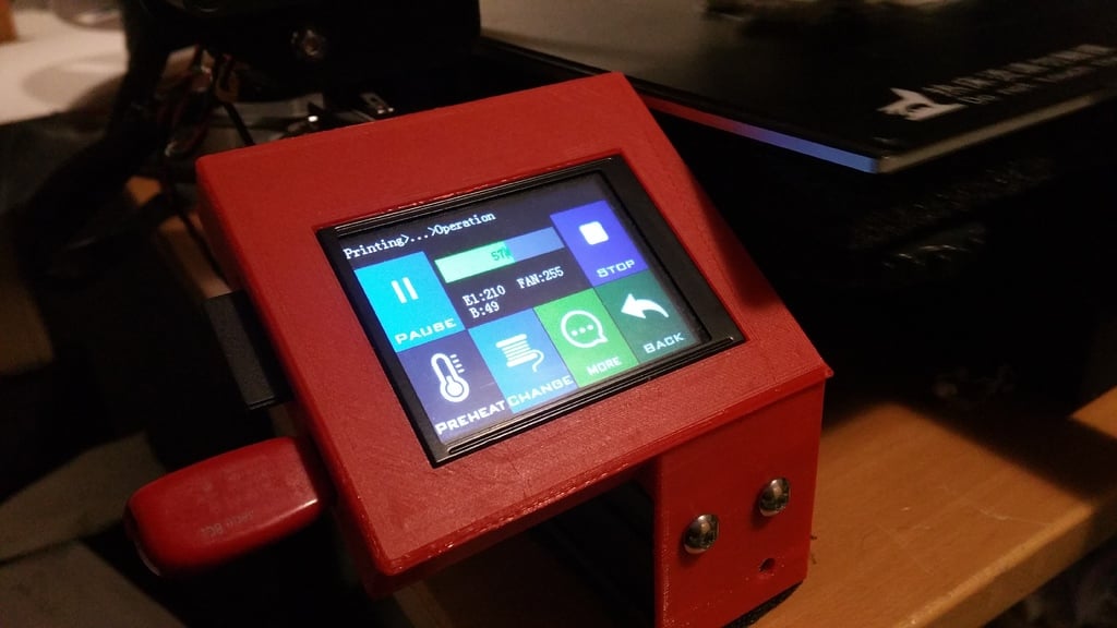 Ender 3 MKS TFT28 mount