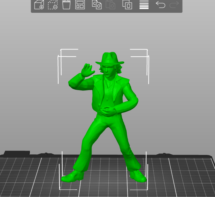 Miniatura 2 do modelo 3D michael jackson minix