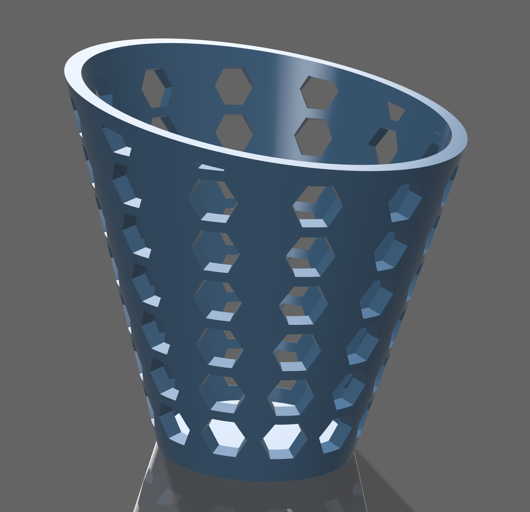 YARQM: Vase 85 - Hex Pot