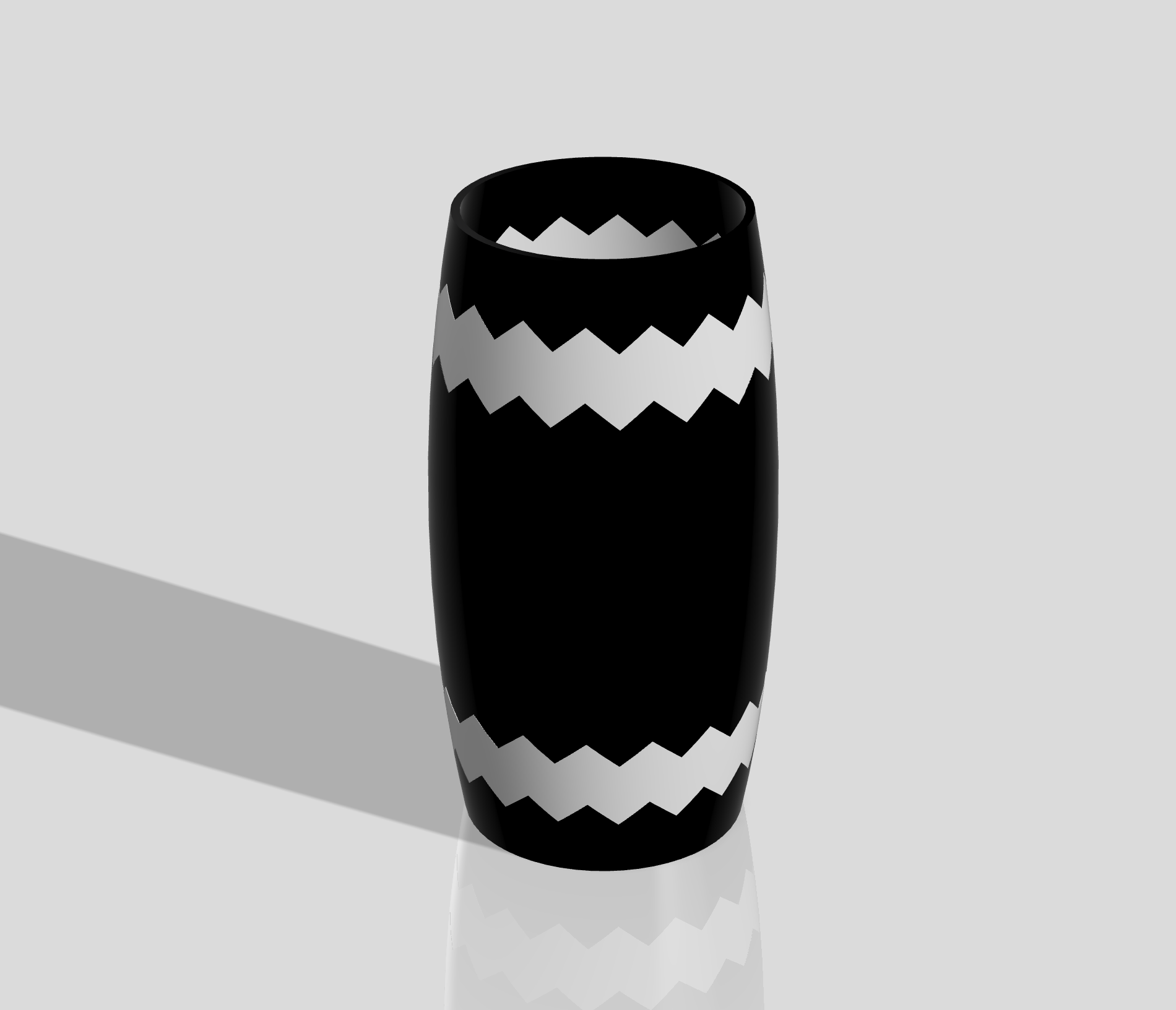 Vase 86 - Zig-zag
