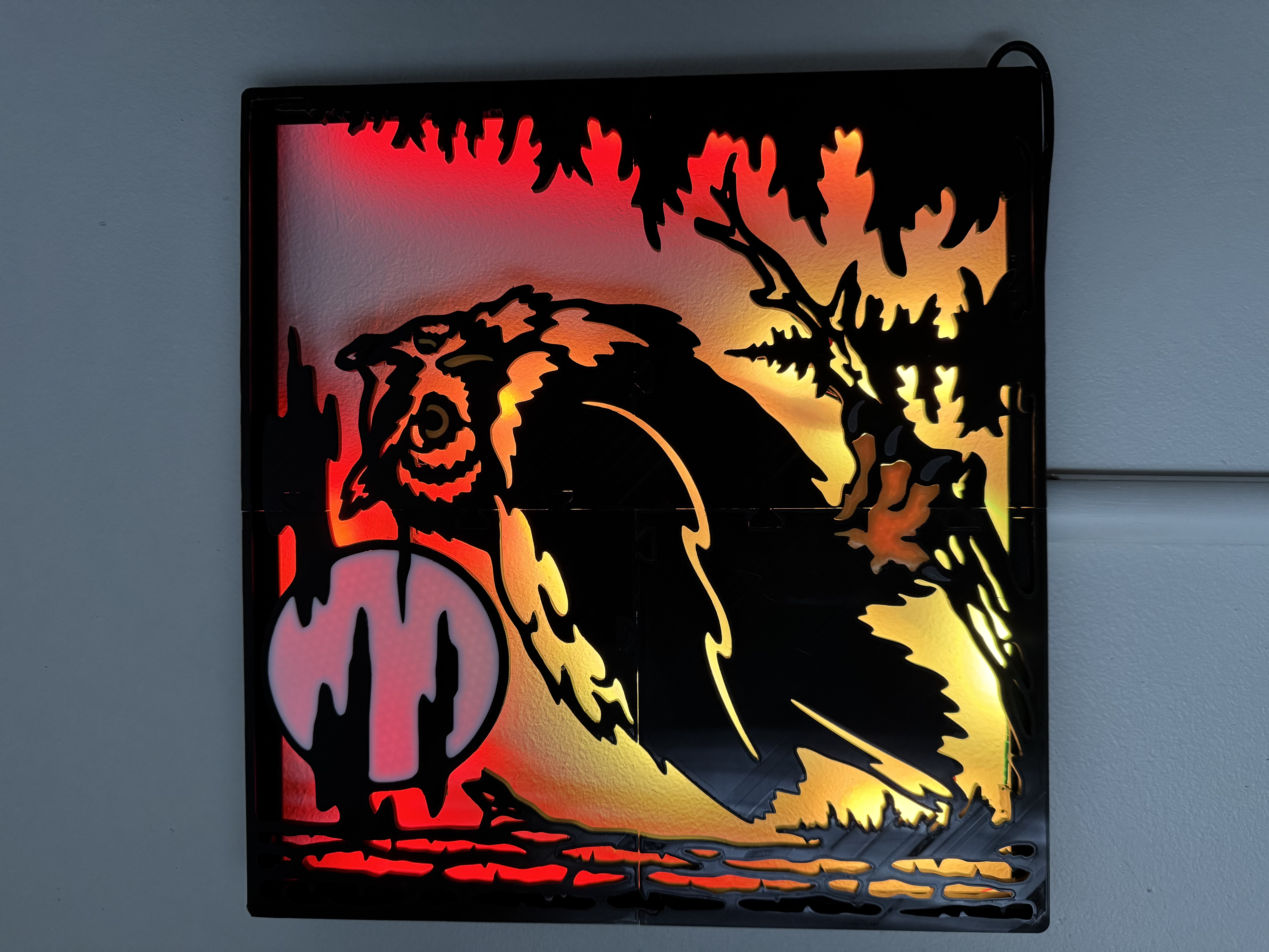 Lighted Owl