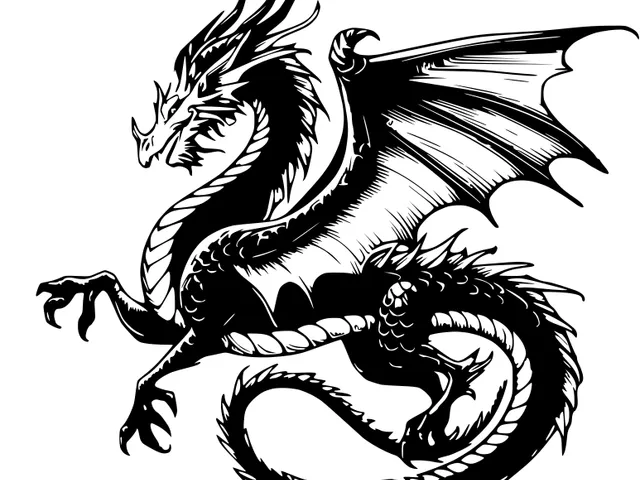 Wall art: Dragon (18)